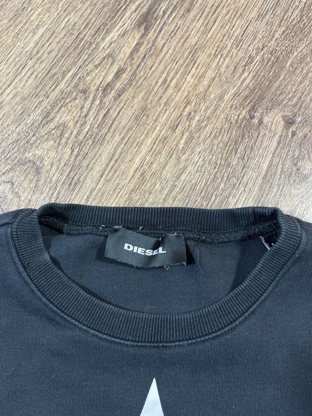Diesel Diesel Big Logo Sweatshirt Black For Men Size US L / EU 52-54 / 3 - 5 Thumbnail