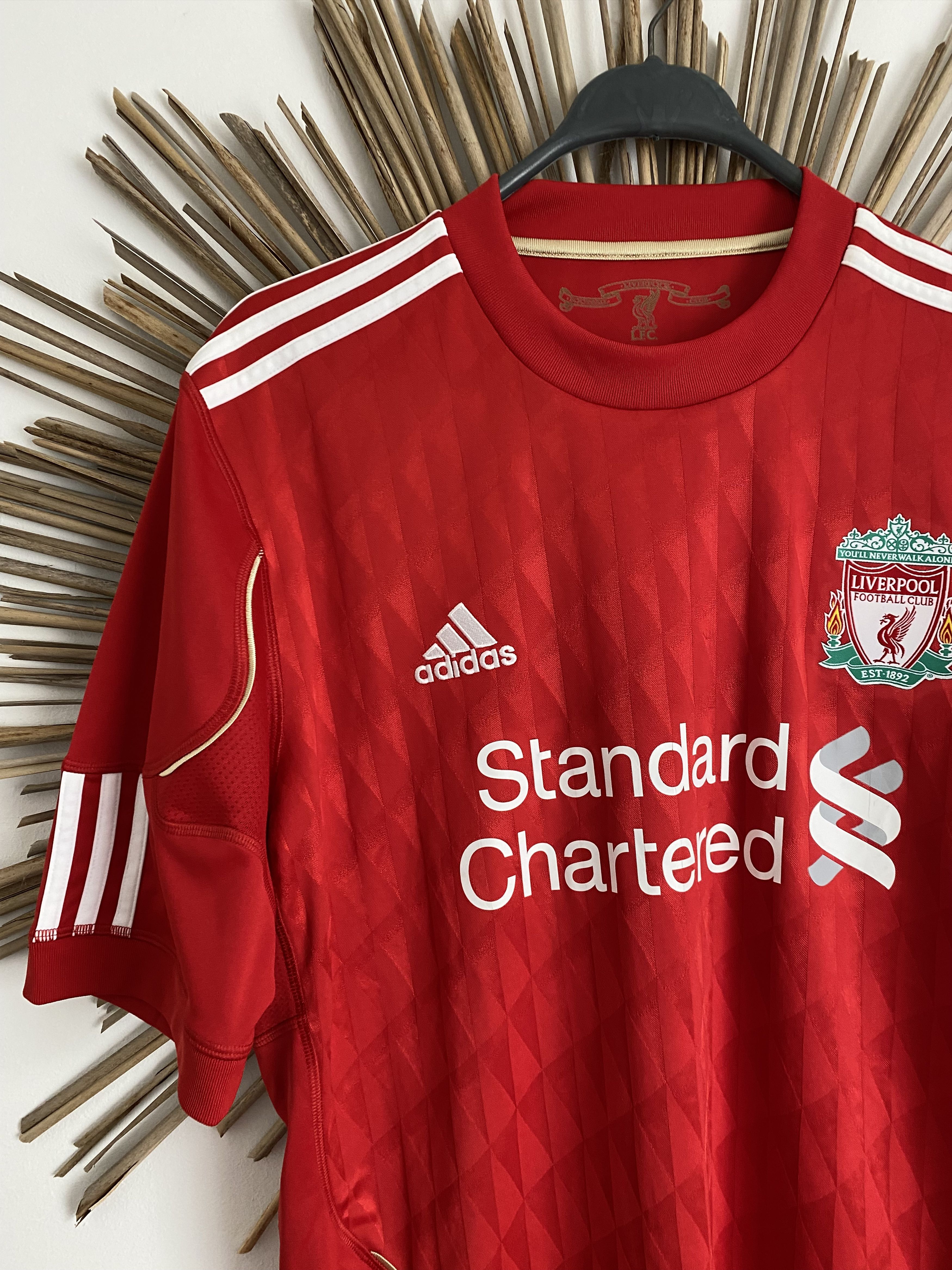 Adidas Liverpool 2010 2012 adidas home football soccer jersey Size US M / EU 48-50 / 2 - 2 Thumbnail