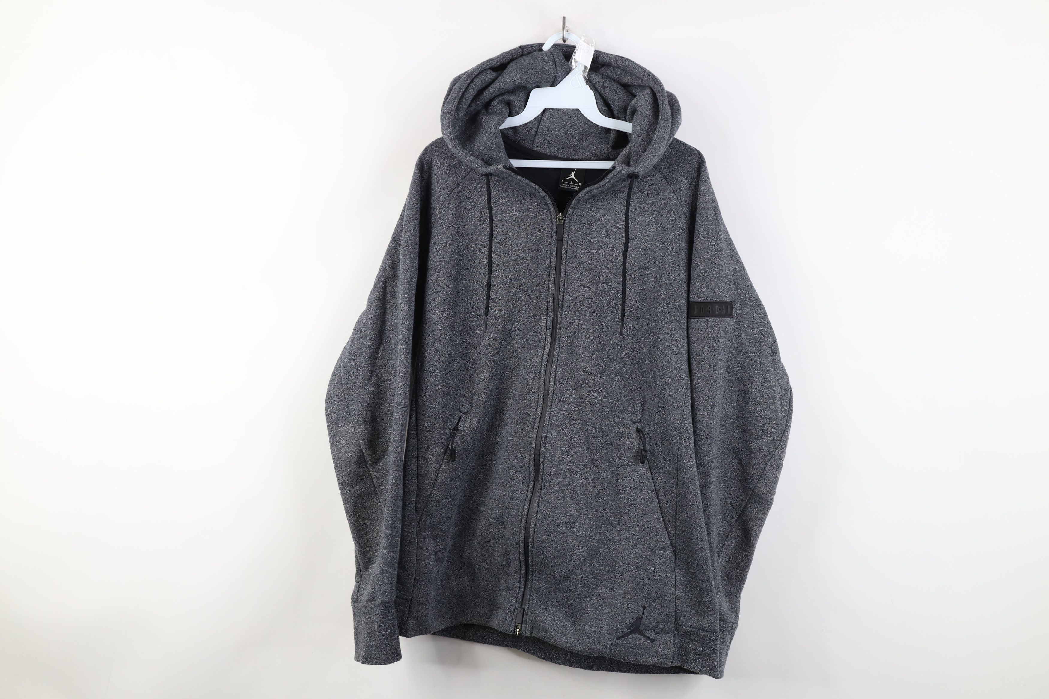 Nike Nike Air Jordan Icon Jumpman Full Zip Hoodie Sweatshirt Size US L / EU 52-54 / 3 - 1 Thumbnail