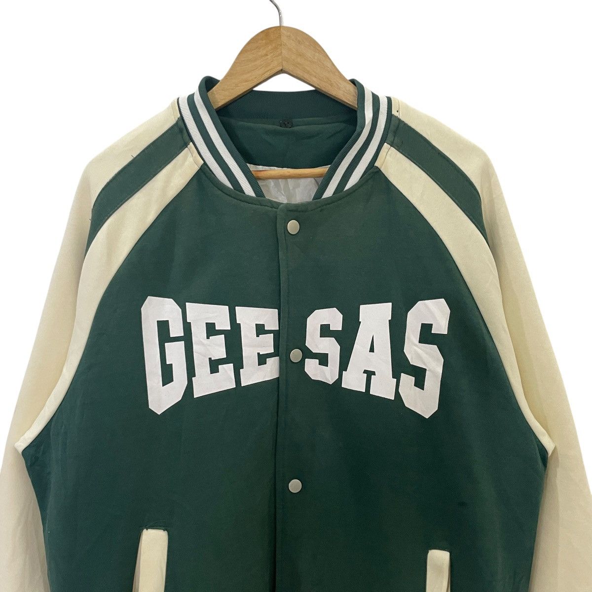 Japanese Brand Vintage Y2k Jxwz College Varsity Jacket Size US XL / EU 56 / 4 - 4 Thumbnail