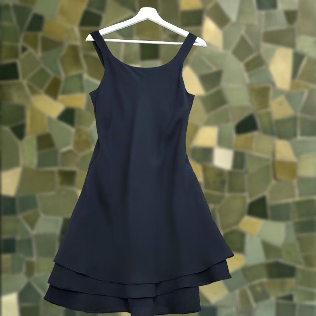 woman black cocktail dress Shop the Reva Mini Dress in Black