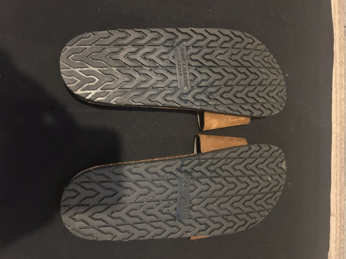 Yves Saint Laurent Saint Laurent YSL Suede Cork Slides Brown Size 41 / US 8.5 Size US 8.5 / EU 41-42 - 4 Thumbnail