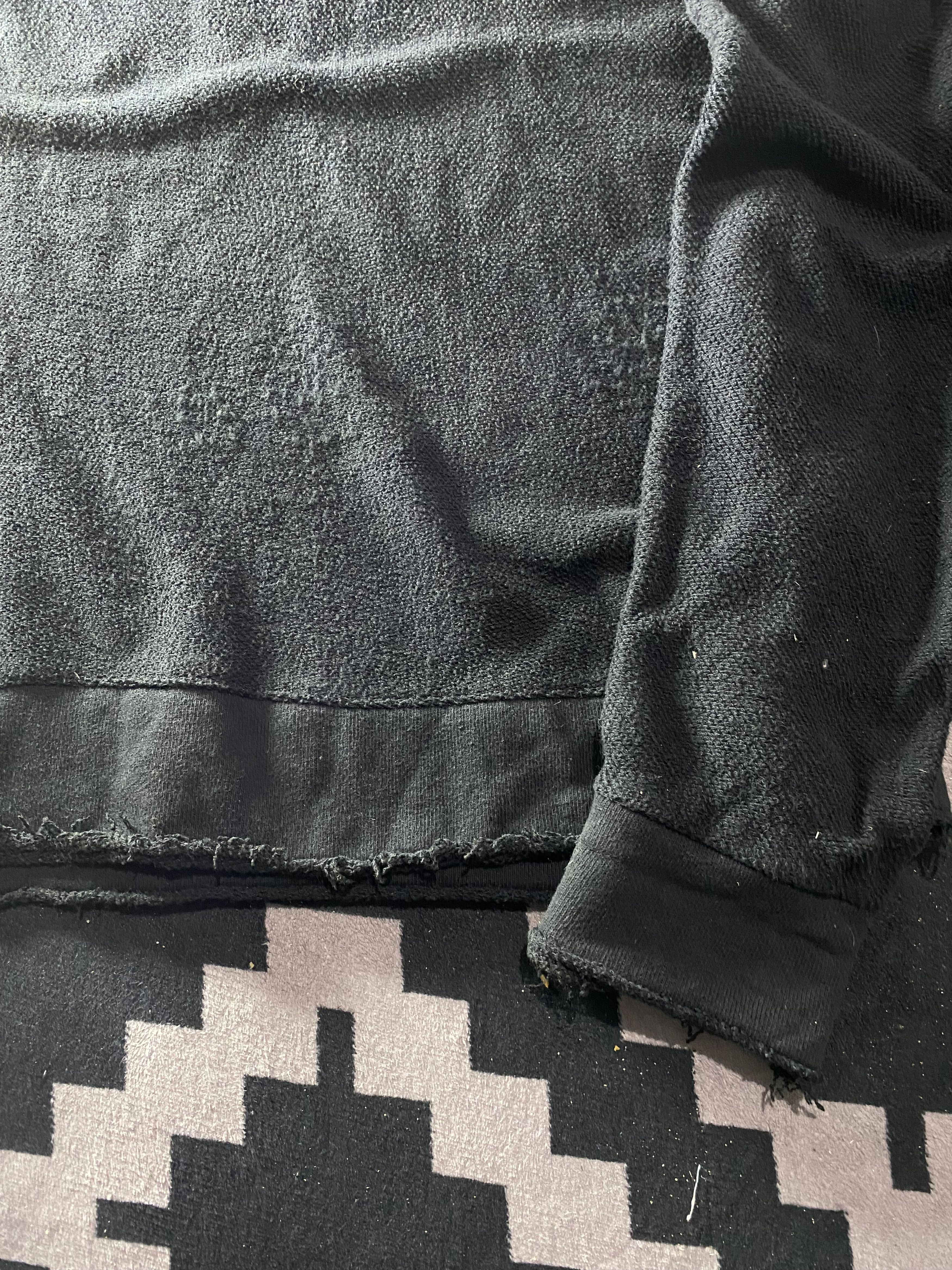 Hysteric Glamour × Japanese Brand × Le Grande Bleu (L.G.B.) Glamour distressed blank sweatshirts Size US XL / EU 56 / 4 - 4 Thumbnail