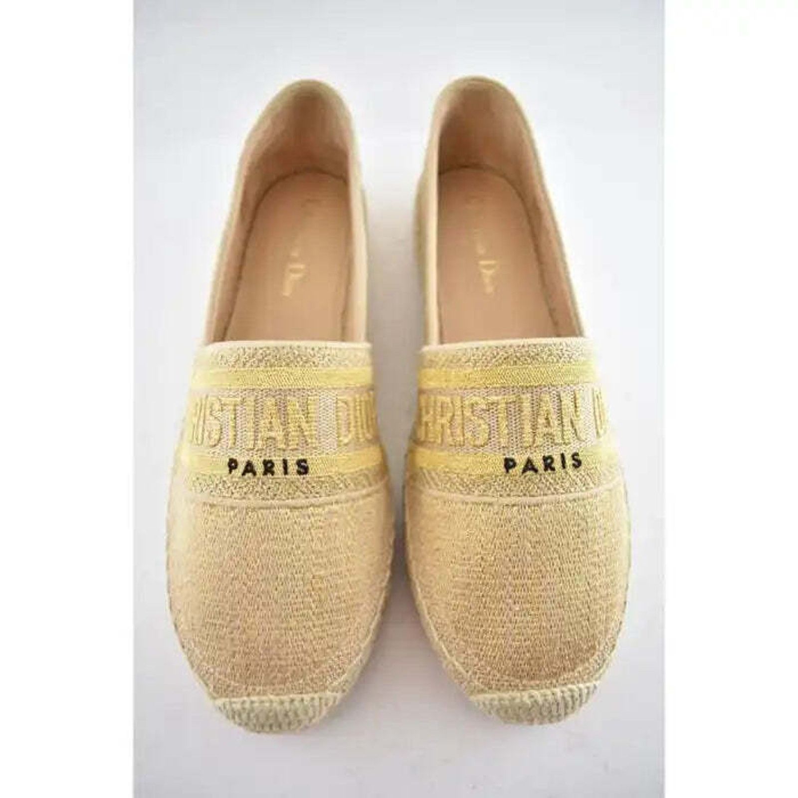 Dior Granville 62K Embroidered Espadrille Ballerina Ballet 42 Size US 12 / IT 42 - 8 Thumbnail