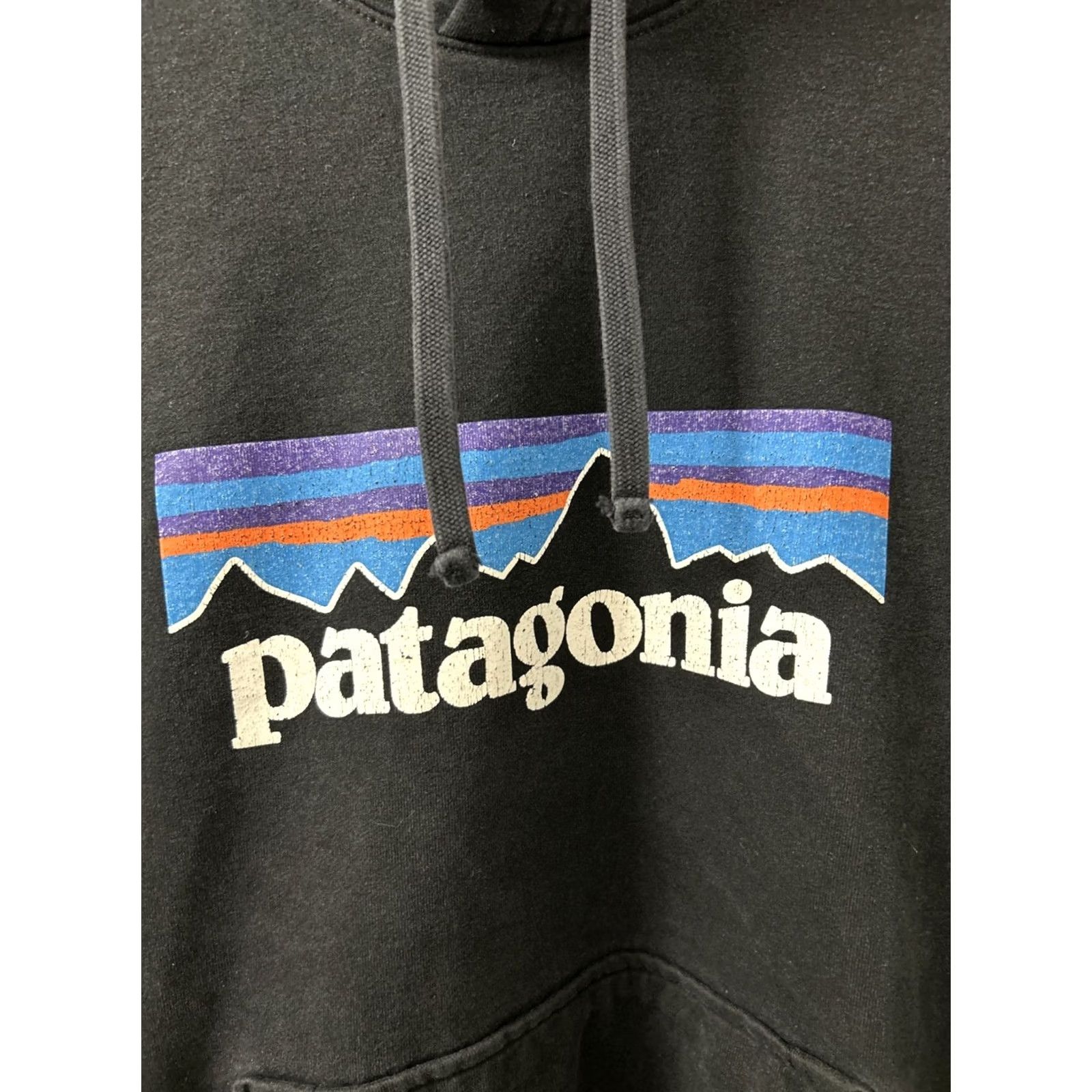 Patagonia Patagonia Hoodie P-6 Logo Uprisal Mens XS Black Pullover Sweatshirt Size US XS / EU 42 / 0 - 4 Thumbnail