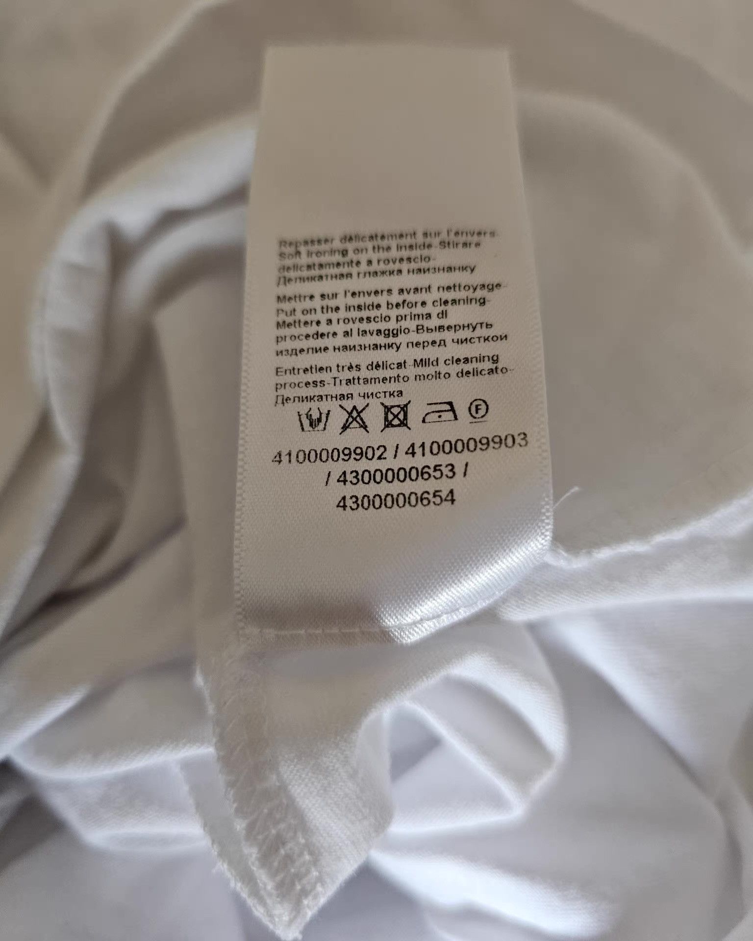 Lanvin Lanvin White Embroidered Short Sleeve T-shirt Size US S / EU 44-46 / 1 - 6 Thumbnail