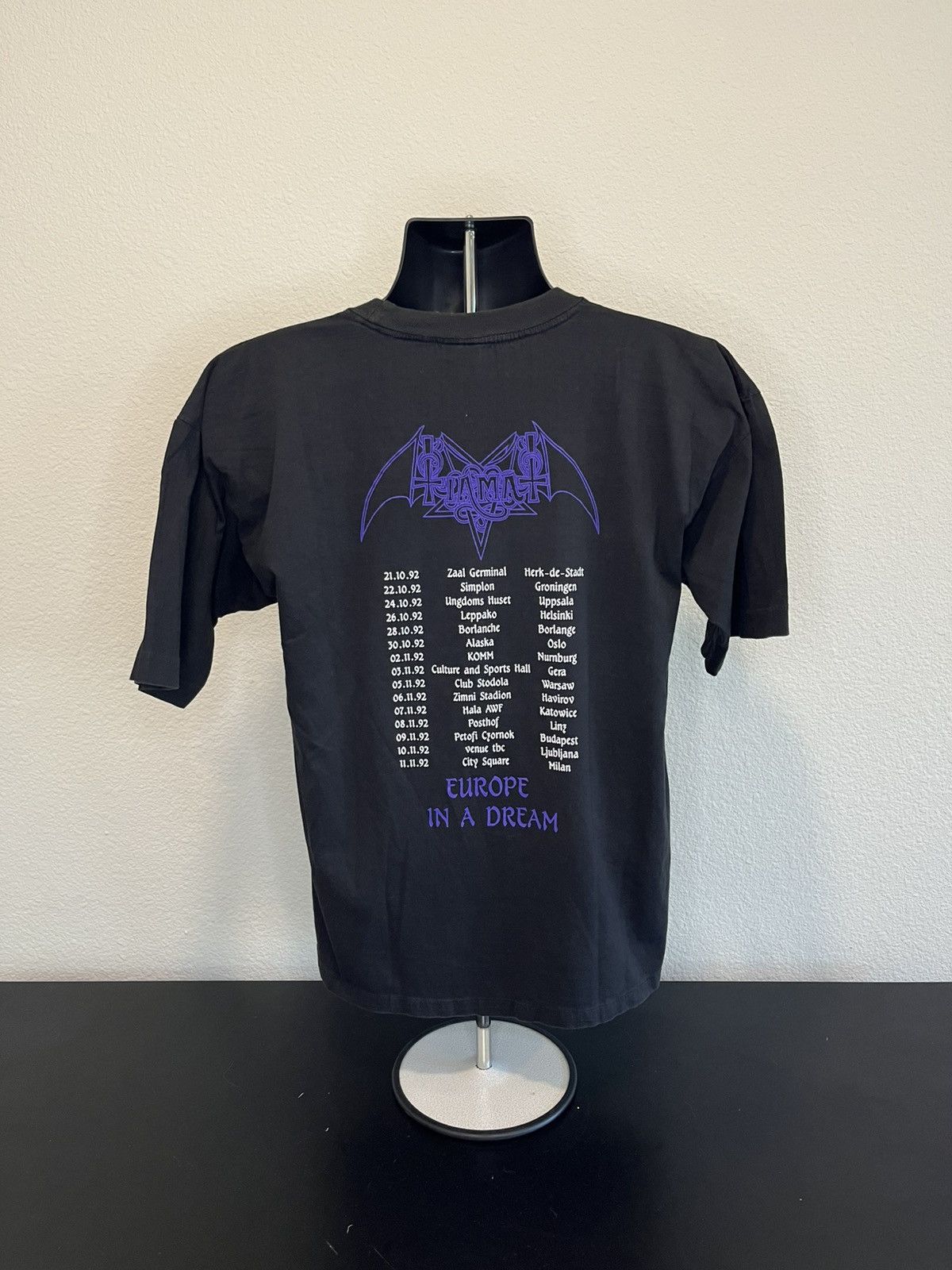 Band Tees × Vintage Tiamat shirt 90s vintage heavy metal band Europe tour Size US XL / EU 56 / 4 - 2 Thumbnail