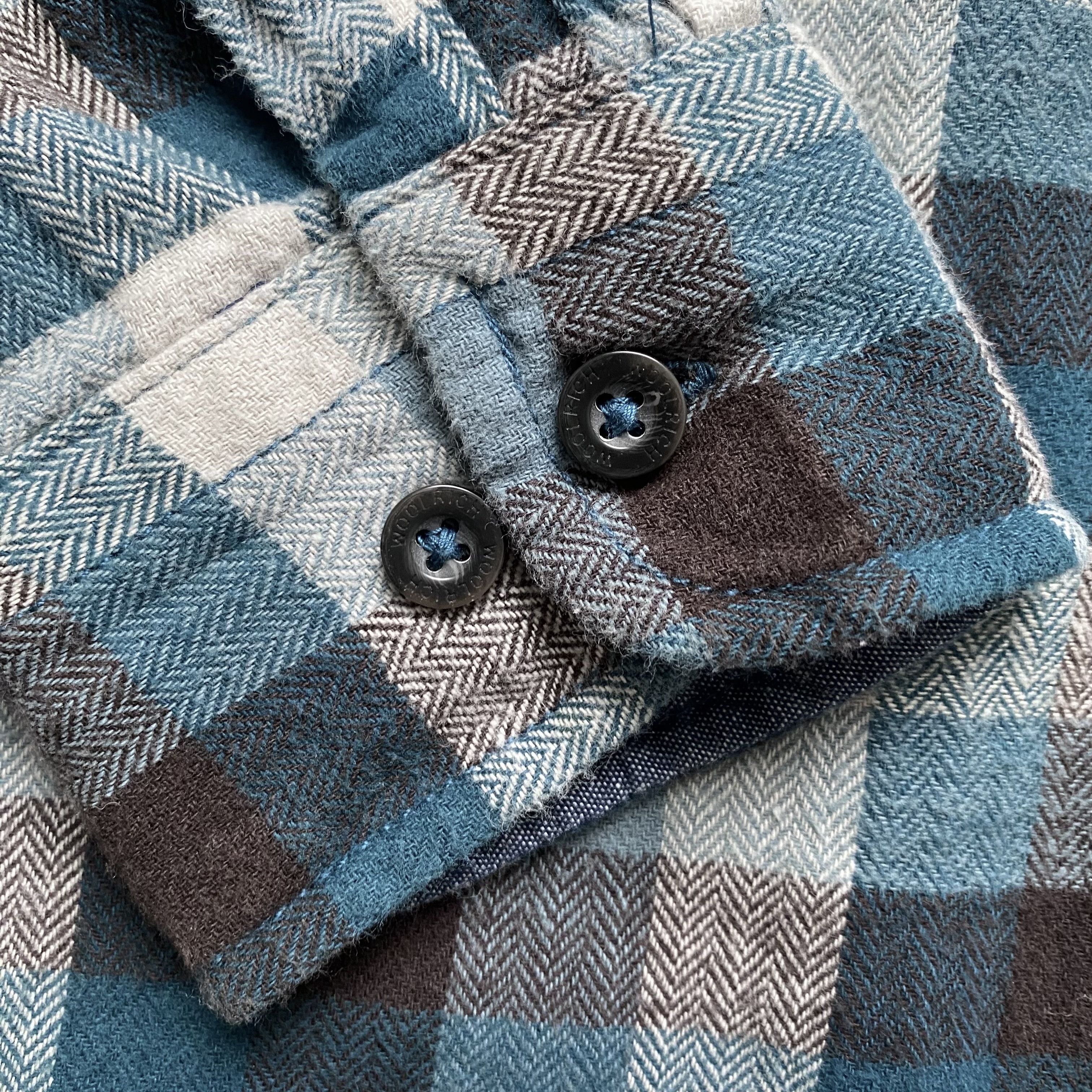Woolrich Woolen Mills 90s Vintage Woolrich Flannel Plaid Shirt Travis Scott style Size US L / EU 52-54 / 3 - 8 Thumbnail