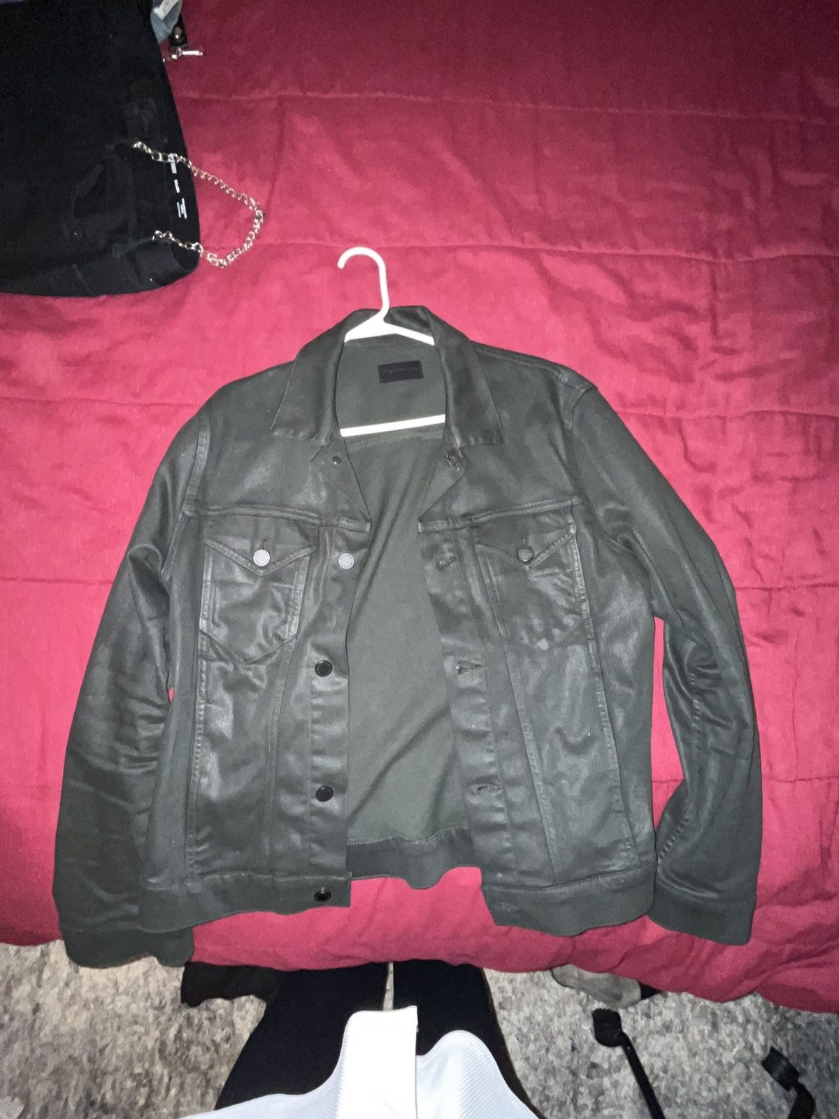 MONFRERE Slightly Used Leather Jacket Size US S / EU 44-46 / 1 - 2 Thumbnail
