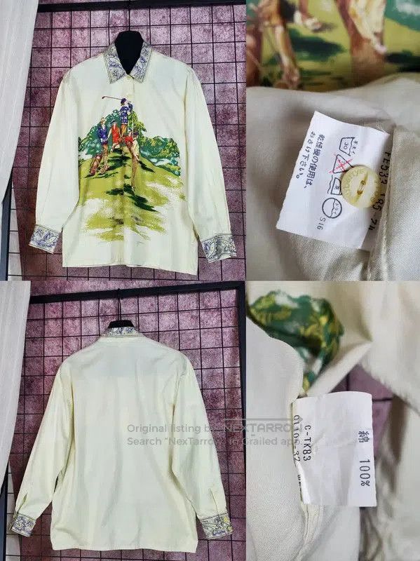Burberry Burberry Beige Graphic Long-sleeve T-shirt for Women. Size M / US 6-8 / IT 42-44 - 1 Thumbnail