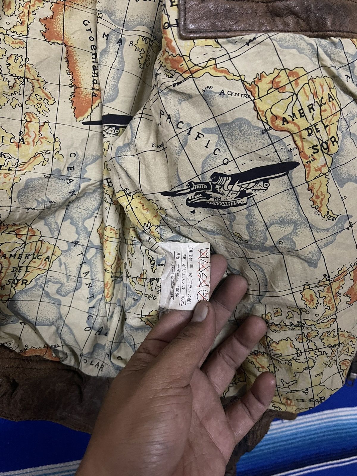 Vintage VERY RARE 🔥 Vintage RONA IMPERIAL AIR WAYS Leather Jacket Size US M / EU 48-50 / 2 - 8 Thumbnail