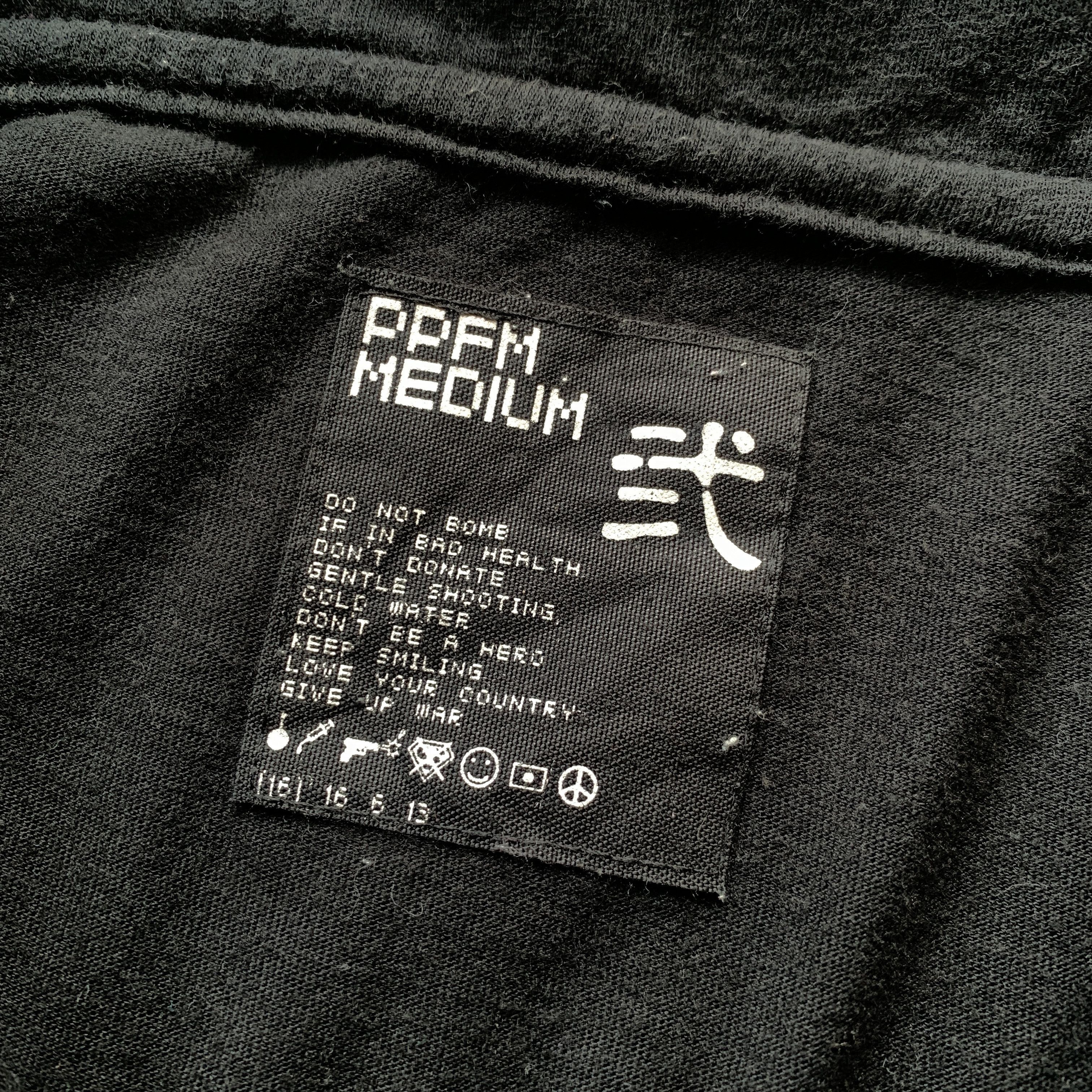 PPFM 2000s PPFM Poem Ifsix Vkei Gothic Style Polo Shirt Size US M / EU 48-50 / 2 - 6 Thumbnail