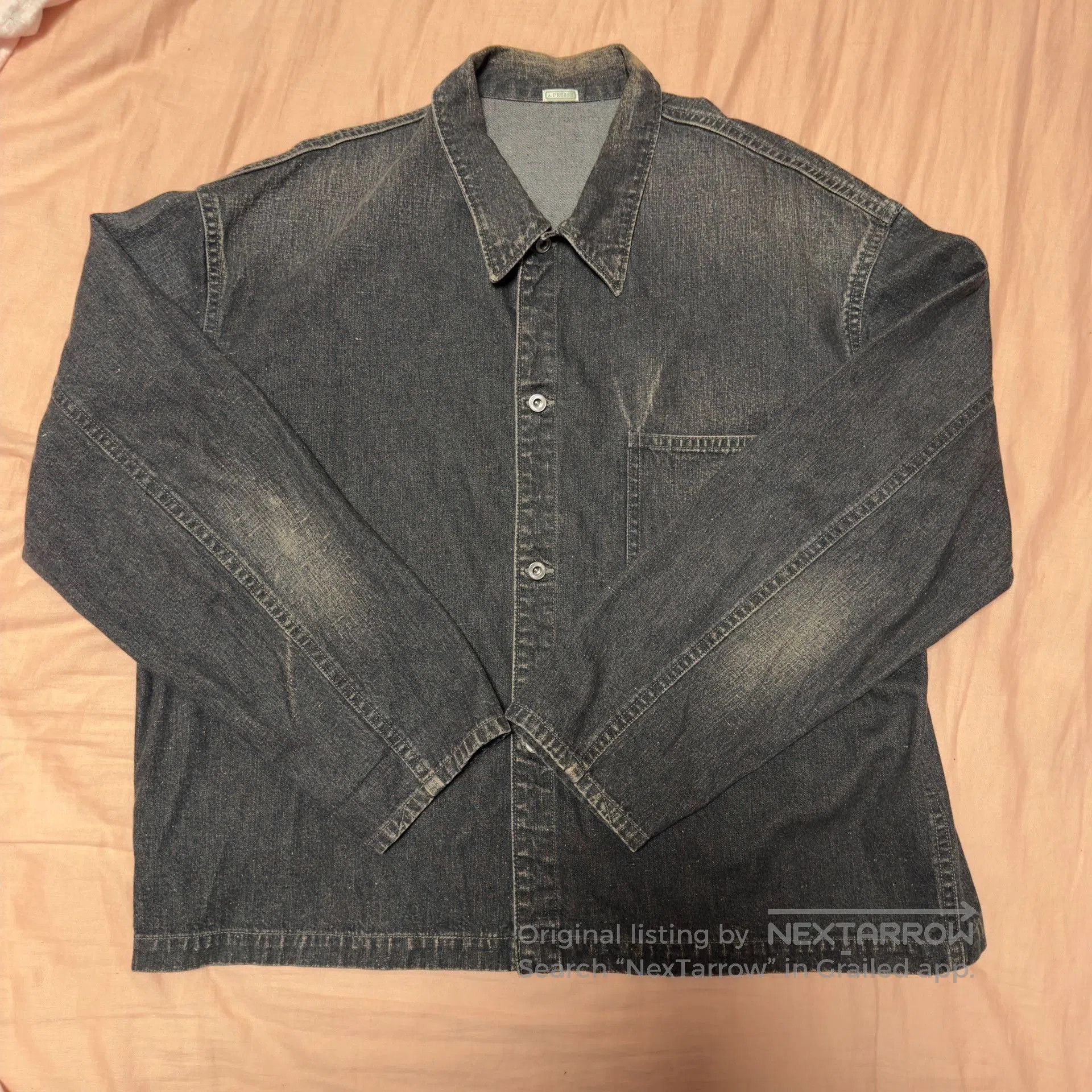 A.PRESSE A.PRESSE 2025 STYLE1 VINTAGE COVERALL JACKET | Grailed