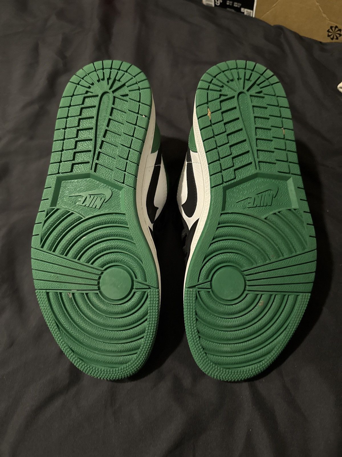 Jordan Brand Jordan 1 Low Mystic green Size US 9 / EU 42 - 5 Thumbnail