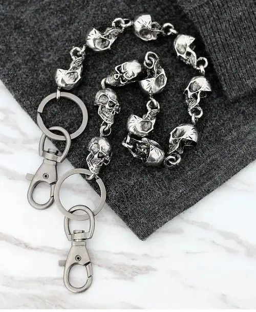 Jewelry Key Chains Wallet Belt Chain Trousers Pants Size ONE SIZE - 1 Thumbnail