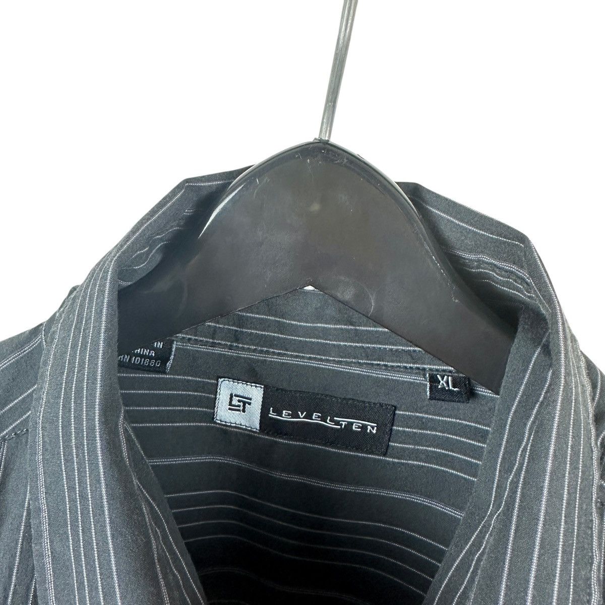 Vintage Vintage Level Ten Grunge Punk Button Down Shirt Size US XL / EU 56 / 4 - 8 Thumbnail