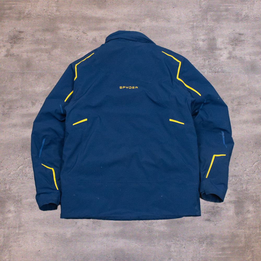 Spyder Spyder Leader GTXC Ski Blue Gore-Tex Jacket Size US M / EU 48-50 / 2 - 2 Thumbnail