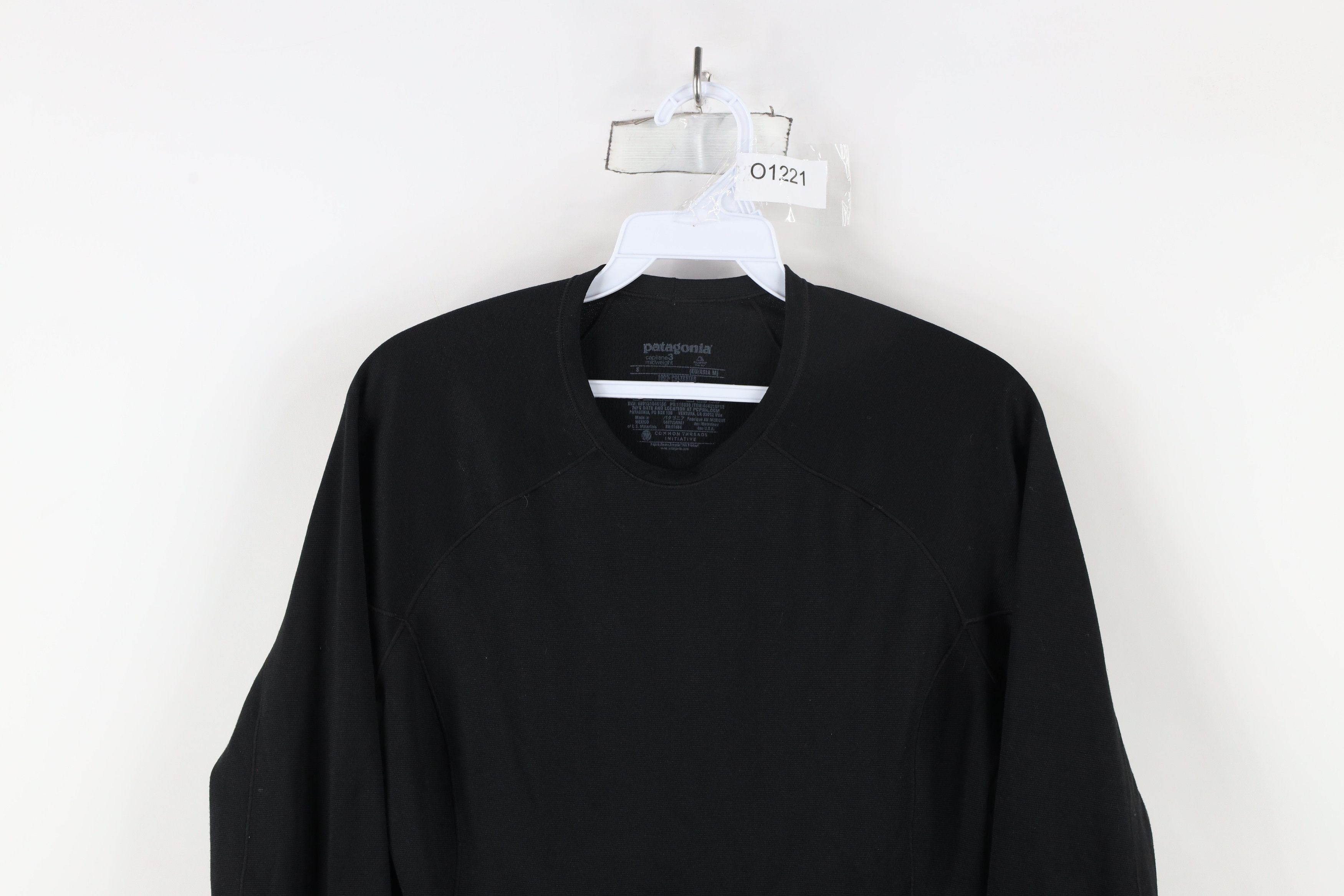 Patagonia × Vintage Patagonia 3 Midweight Thermal Knit Long Sleeve T-Shirt Black Size US S / EU 44-46 / 1 - 2 Thumbnail