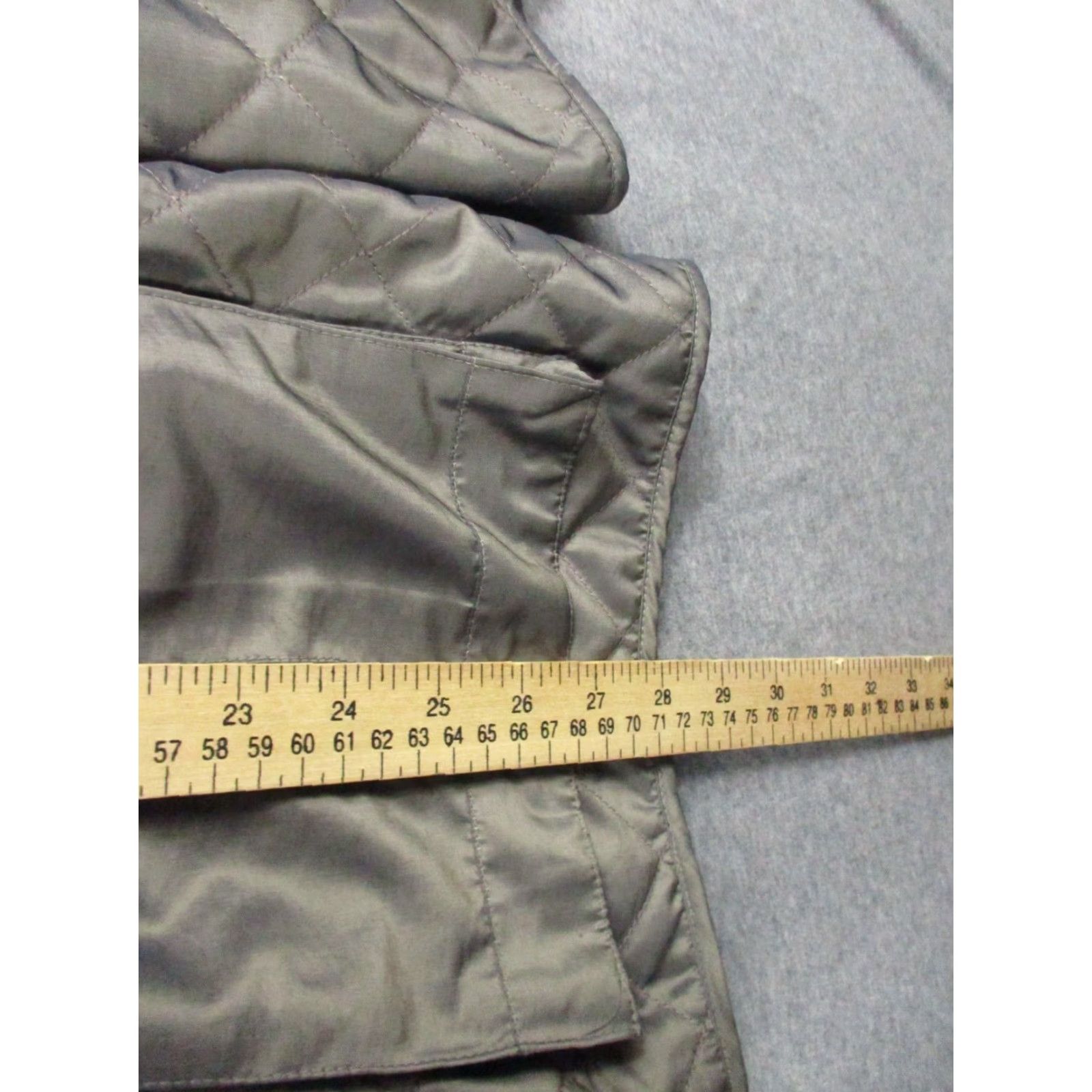 Pendleton Pendelton Jacket Women Medium Silver Quilted Cinch Waist Pockets Hooded Regular Size M Winter Fall Spring Size M / US 6-8 / IT 42-44 - 5 Thumbnail