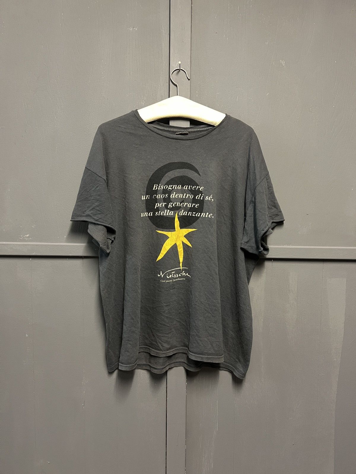 Vintage Vintage Nietzsche spiral star shirt Size US XL / EU 56 / 4 - 1 Thumbnail
