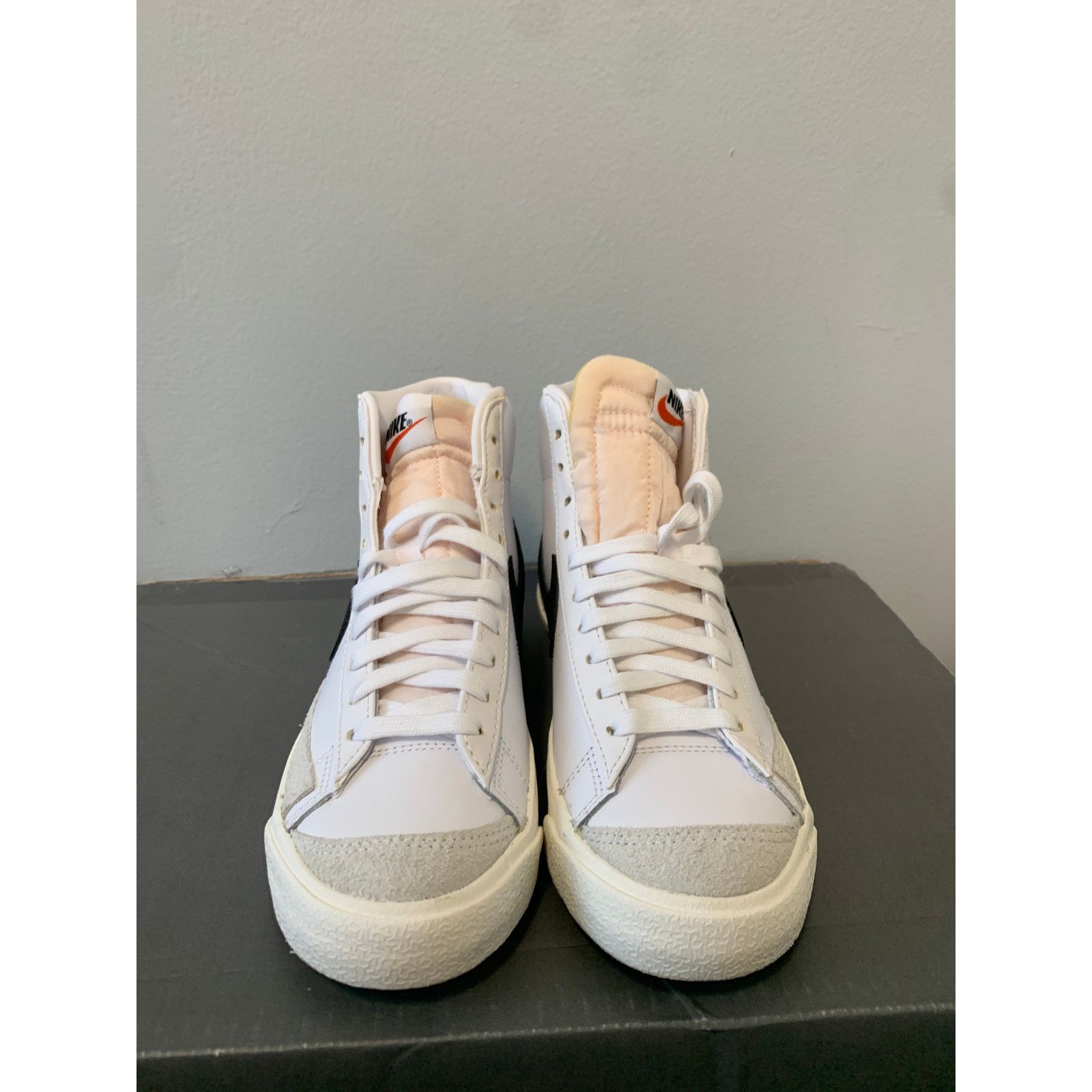 Nike Nike Blazer Mid 77 White Black Women's Size 7 BRAND NEW Size US 7 / IT 37 - 2 Thumbnail