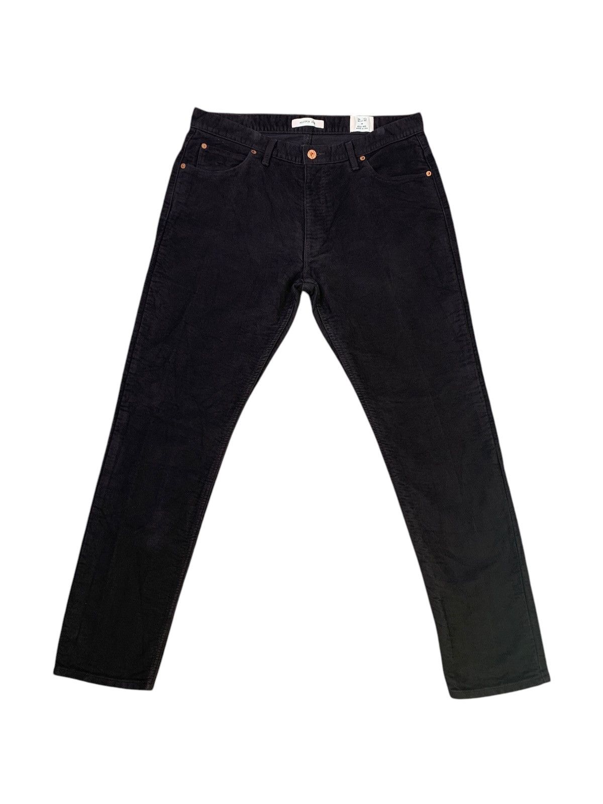 Billy Reid Moleskin Black Pants