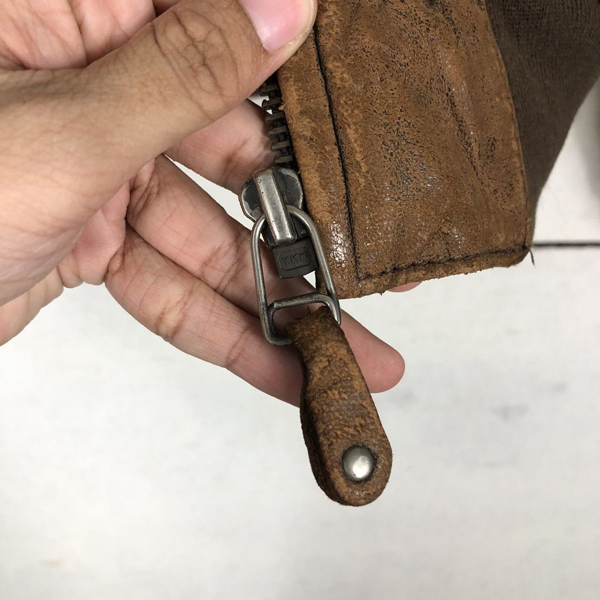 Japanese Brand 🔥Vintage Aviators Leather Jacket Crackers Mode Avant Garde Size US L / EU 52-54 / 3 - 16 Thumbnail
