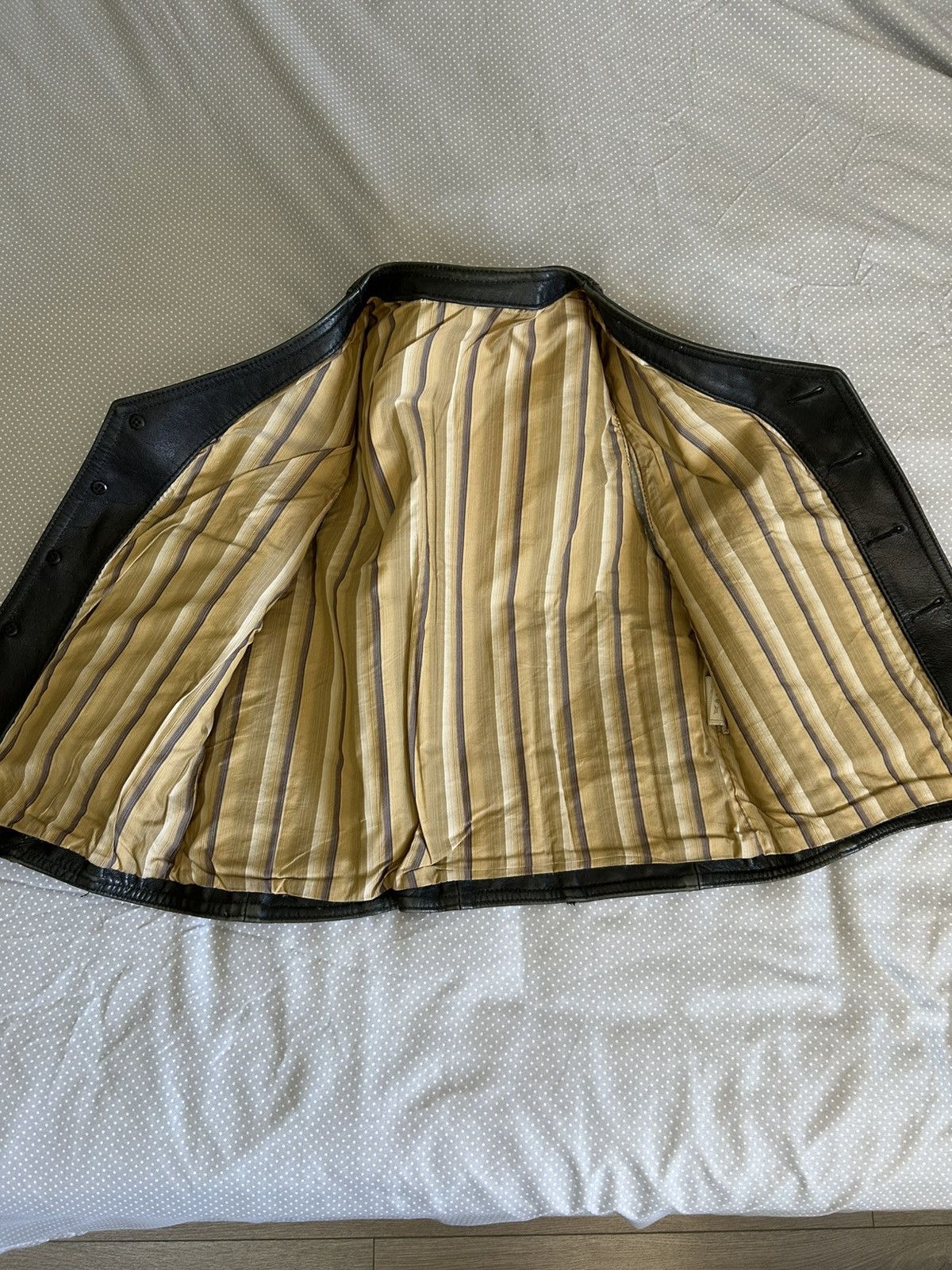 Other Vintage Black Leather Button Up Vest Size US S / EU 44-46 / 1 - 3 Thumbnail
