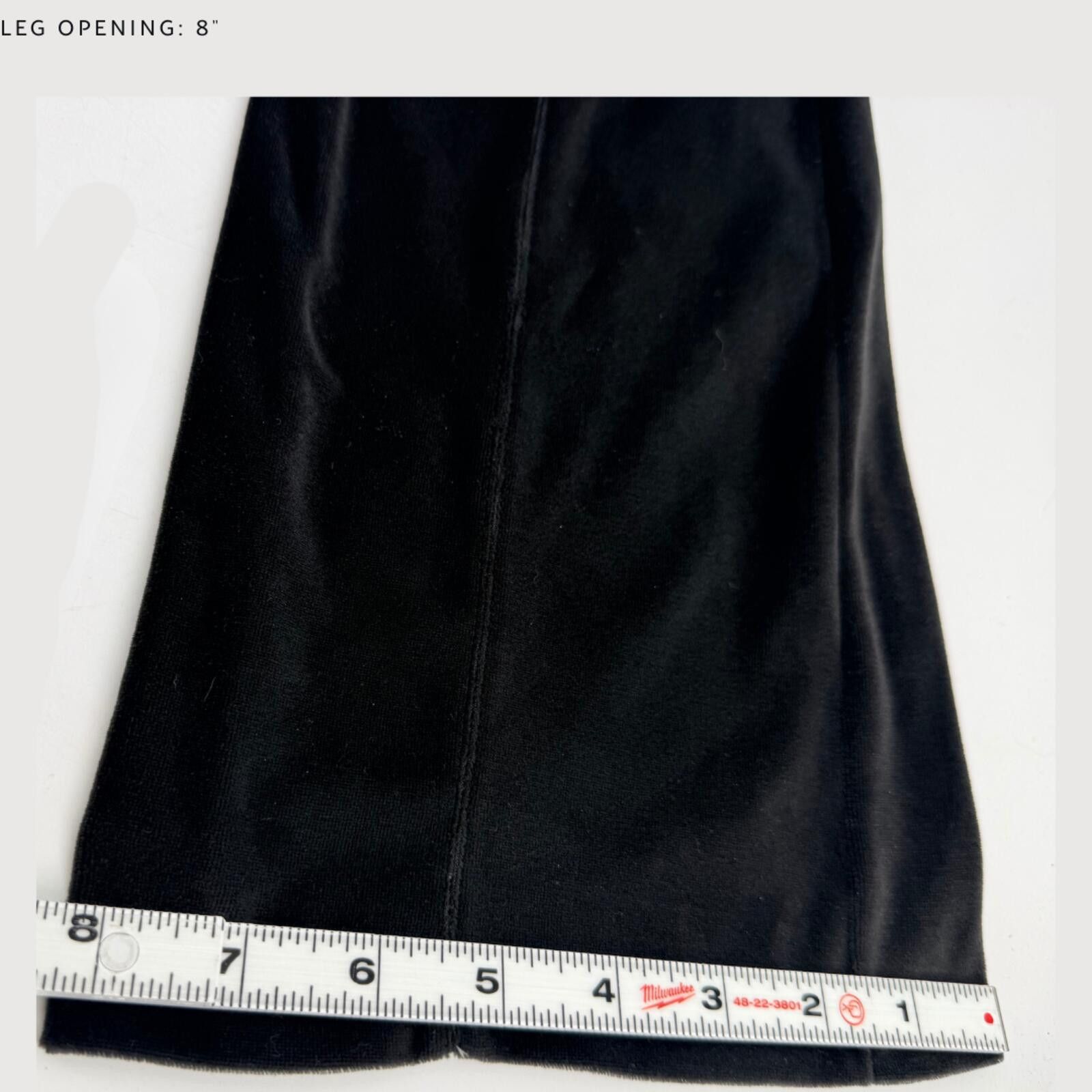 Other Alo Yoga Velour Flare Pants Black XS Size 26" / US 2 / IT 38 - 8 Thumbnail