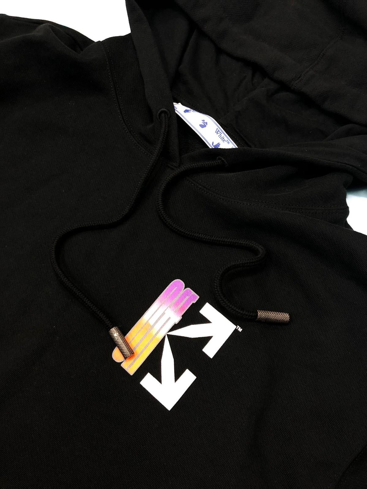 Off-White Off-White gradient black hoodie Size US L / EU 52-54 / 3 - 2 Thumbnail