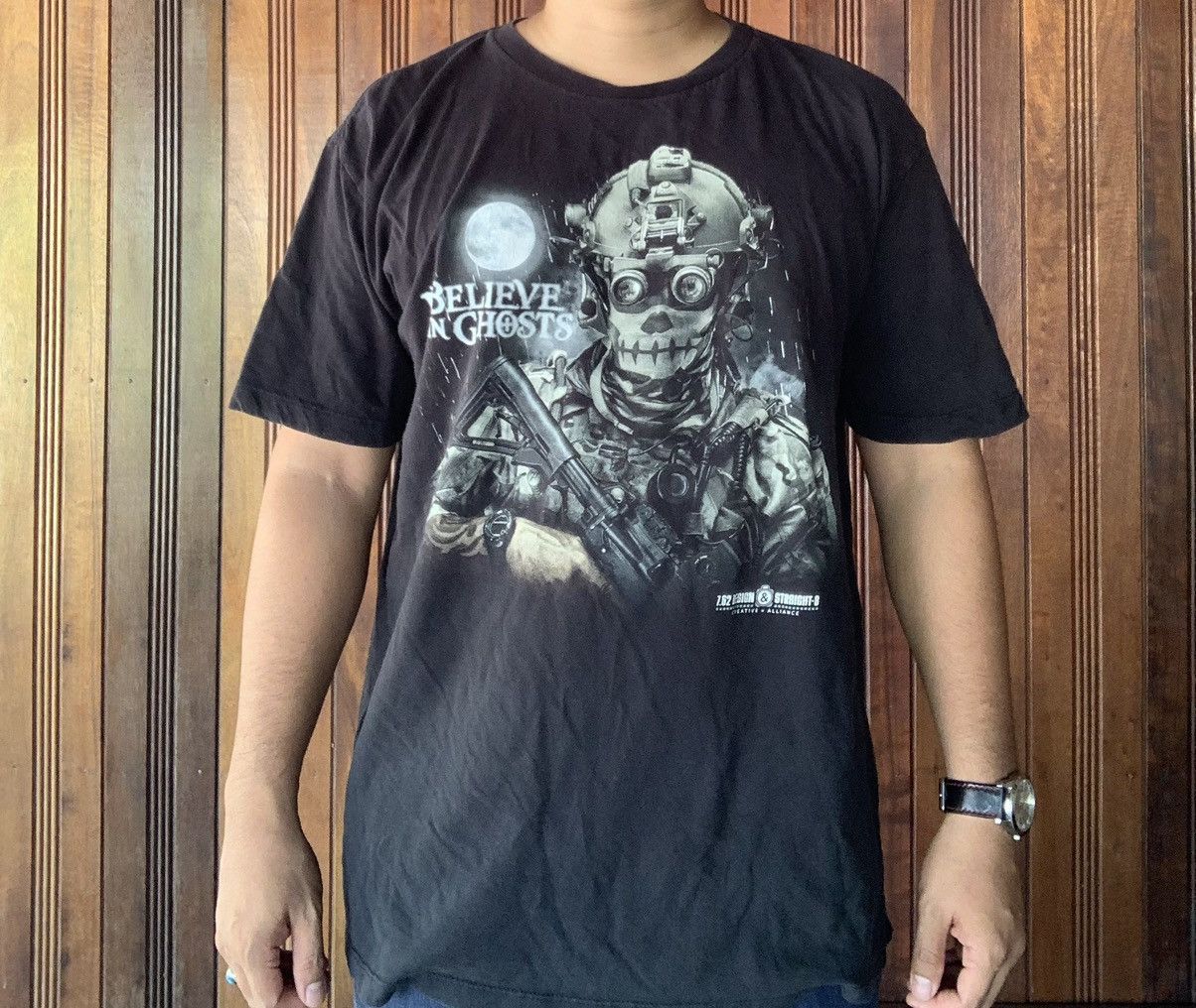 Vintage 7.62 Design & Steaight-8 X i believe in ghosts Size US XL / EU 56 / 4 - 1 Thumbnail