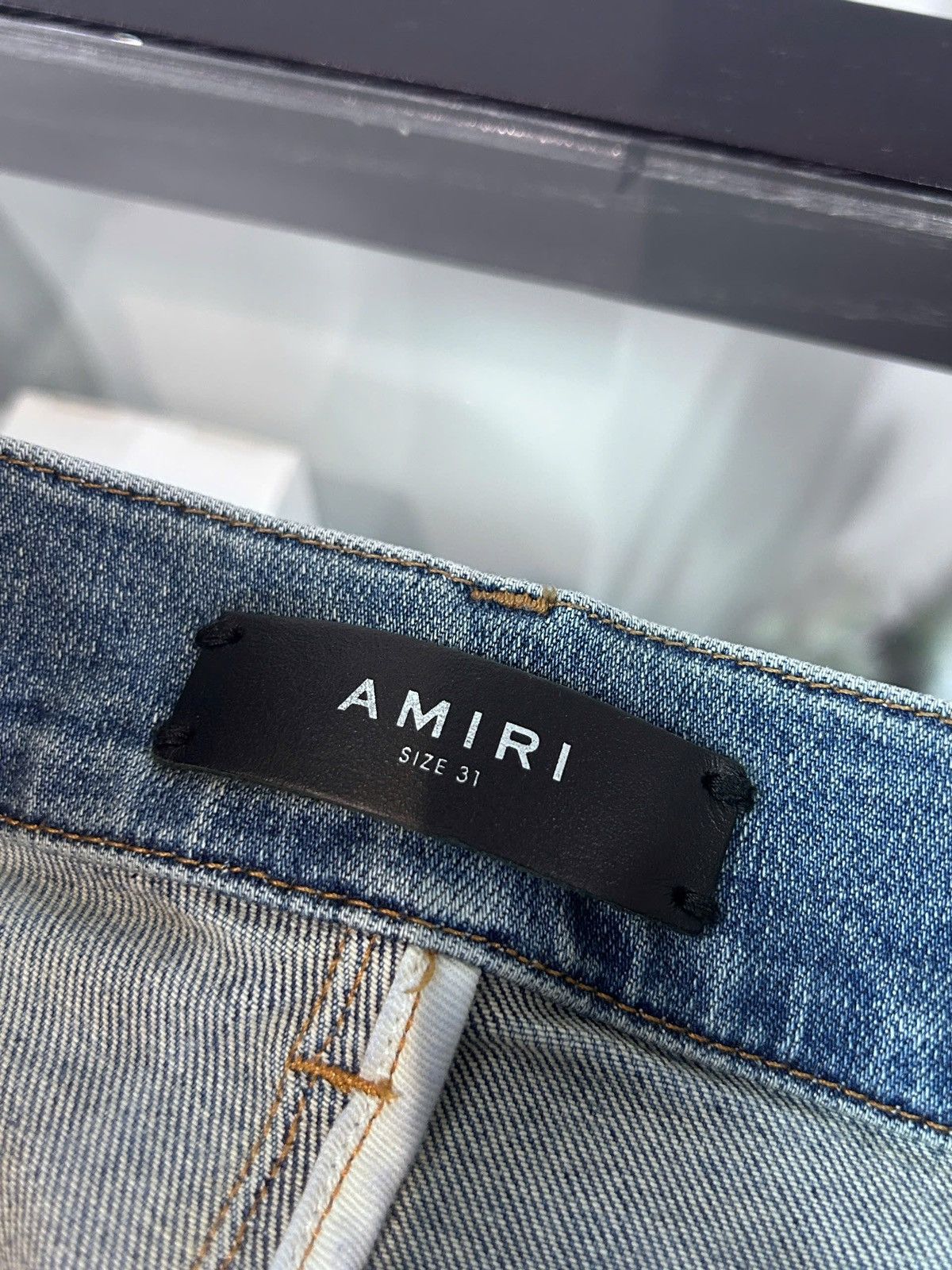 Amiri Amiri Skinny Distressed Jeans Size US 31 - 3 Thumbnail