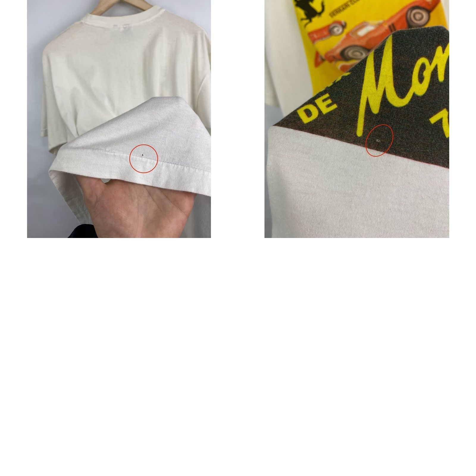 Vintage VINTAGE Ferrari Club Suisse Grand Prix De Montreux T-Shirt L White Mens XS? No Size US L / EU 52-54 / 3 - 8 Thumbnail