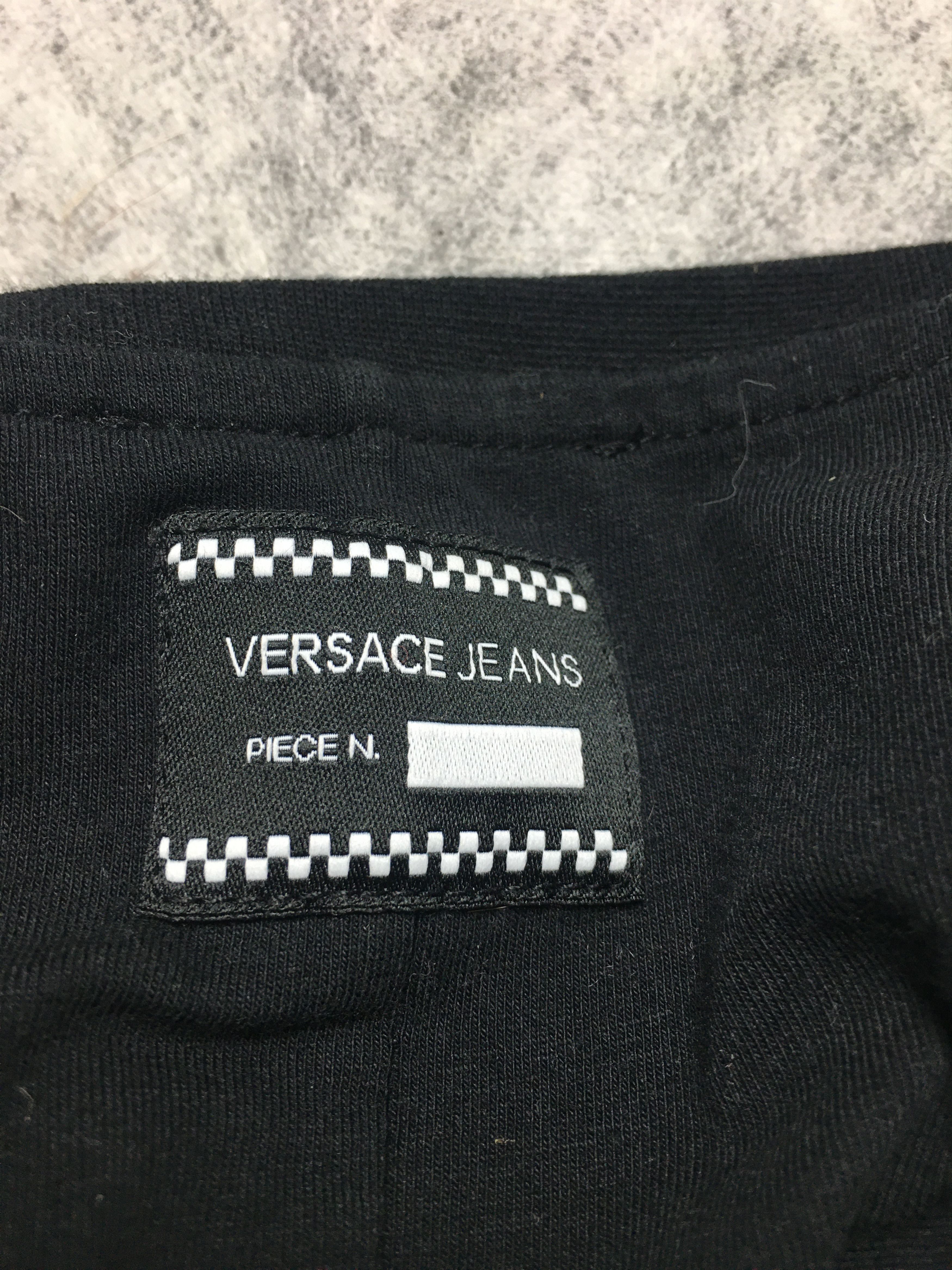 Versace Versace Jeans Couture Baroque Logo Black Mini Dress Size S / US 4 / IT 40 - 13 Thumbnail