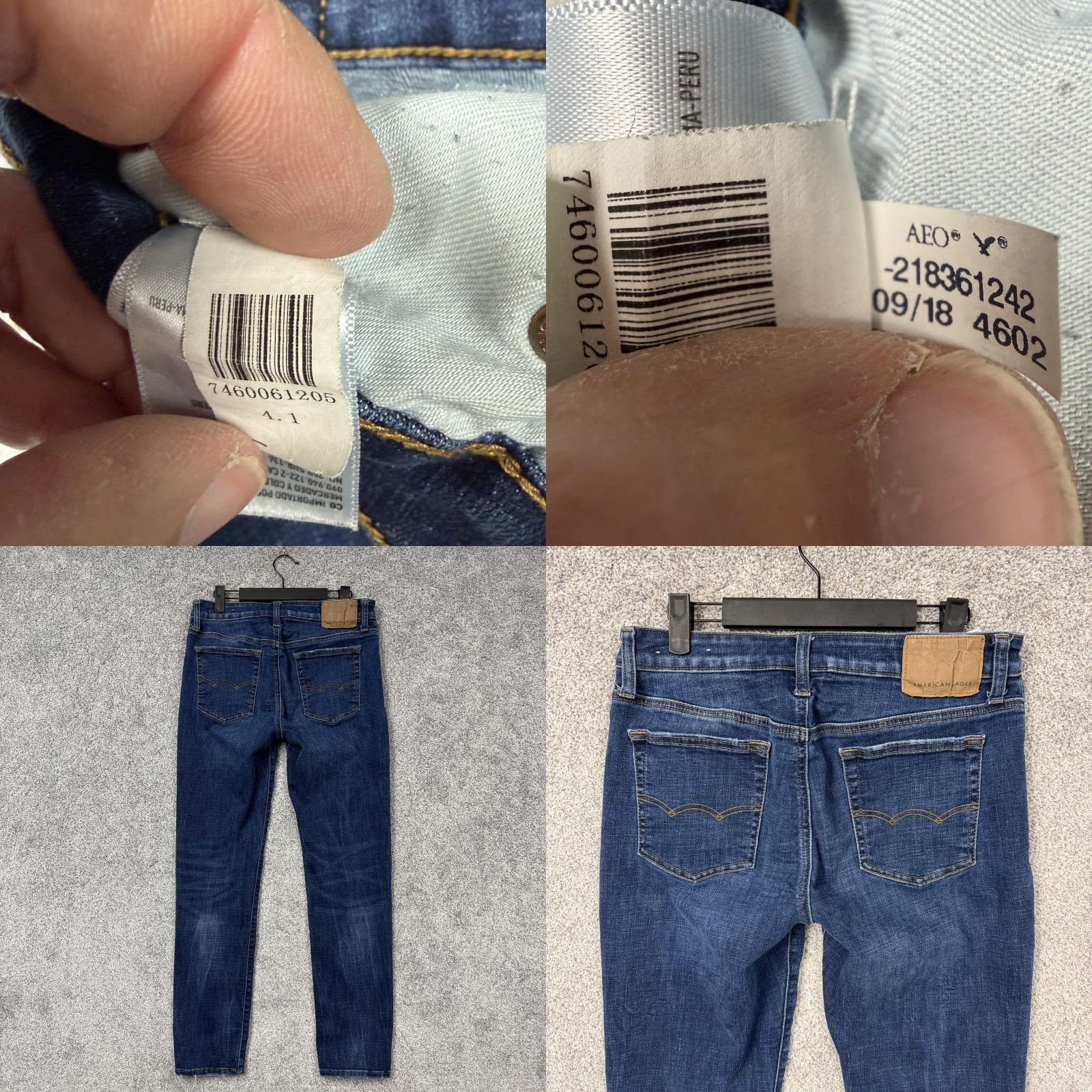 American Eagle Outfitters American Eagle Outfitters Jeans Mens 30x29.5 Blue Skinny Ne(x)t Level Flex Denim Gorpcore Size US 30 / EU 46 - 9 Thumbnail