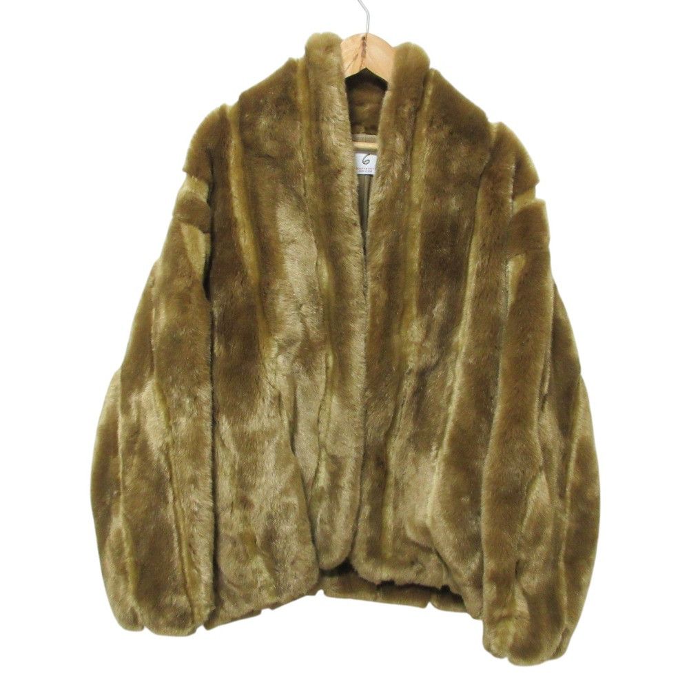 Other Other Beauty&Youth United Arrows FAKE MINK FUR Coat Plastic / Synthetic Outerwear 8625-151-0092 DUTY FREE for USA Size ONE SIZE - 1 Thumbnail