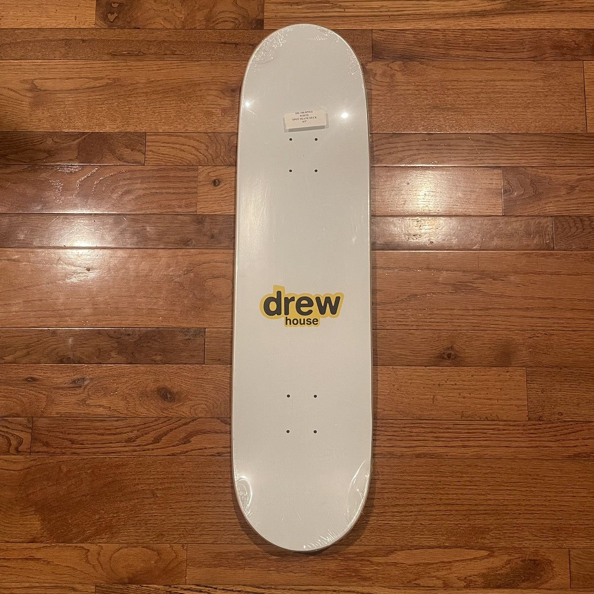 drew house mascot skatedeck white-