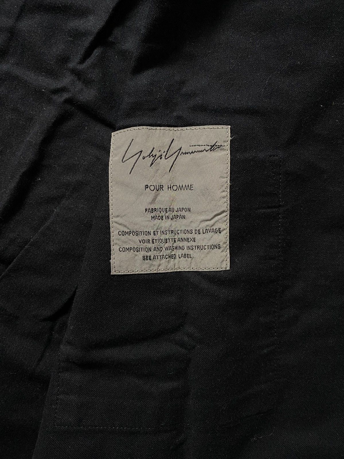 Yohji Yamamoto 💎Yohji Yamamoto Pour Homme staff shirts Size US M / EU 48-50 / 2 - 12 Thumbnail