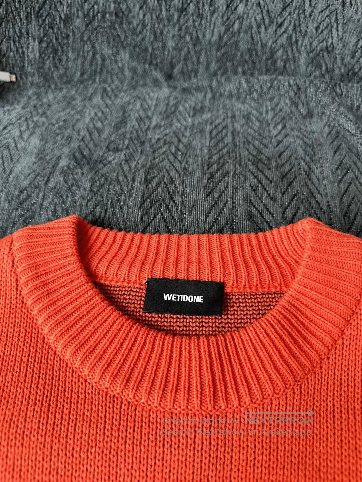 WE11DONE we11done Large Logo Sweater. Size US S / EU 44-46 / 1 - 3 Thumbnail