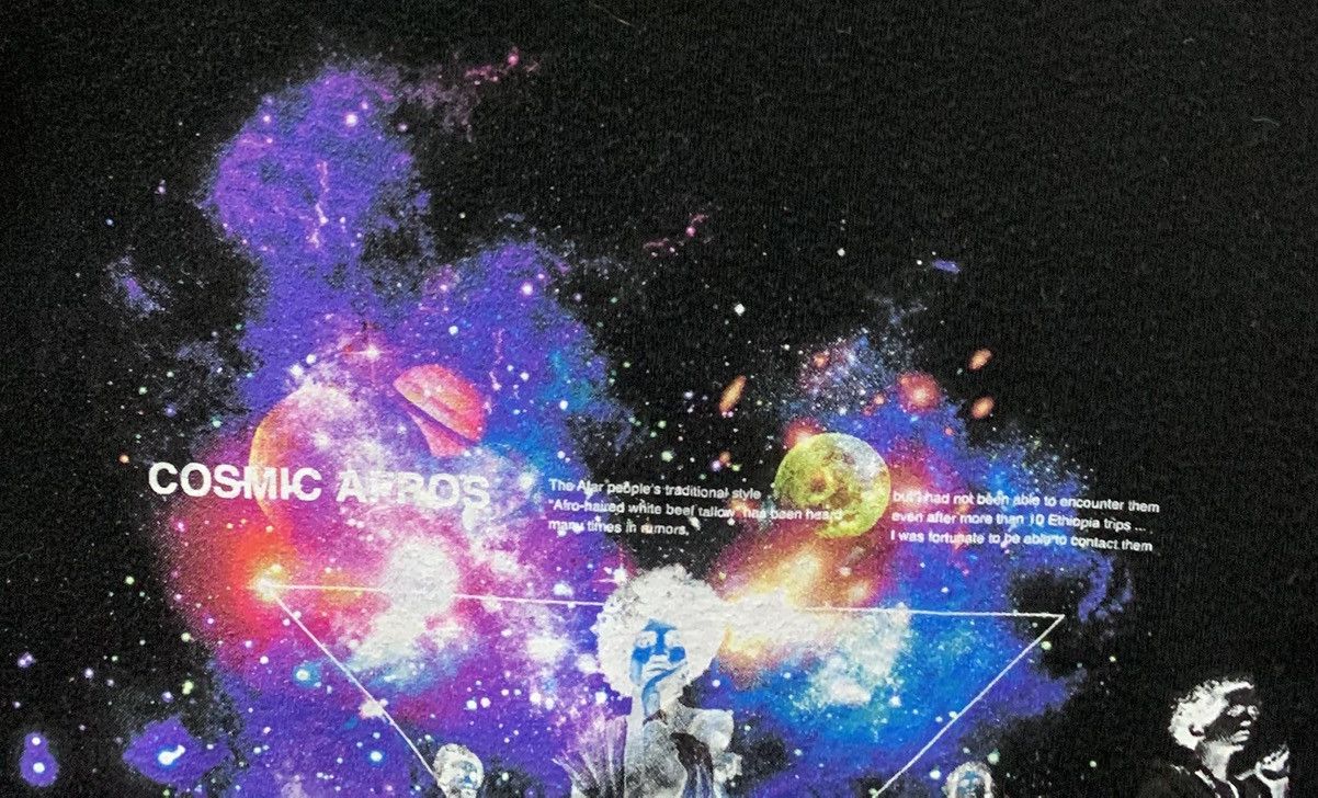 Japanese Brand Design Tshirts Store Graniph Cosmic Afros T-shirts Size US L / EU 52-54 / 3 - 5 Thumbnail