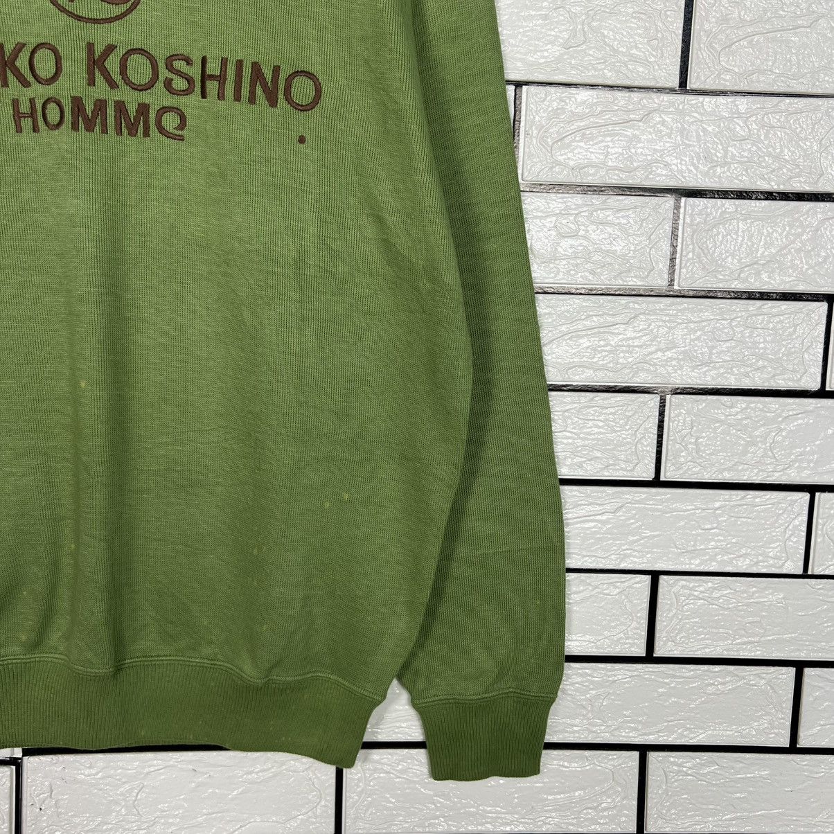 Hiroko Koshino Homme HIROKO KOSHINO HOMME Embroidered Logo Sweatshirt #4006-C182 Size US M / EU 48-50 / 2 - 7 Thumbnail