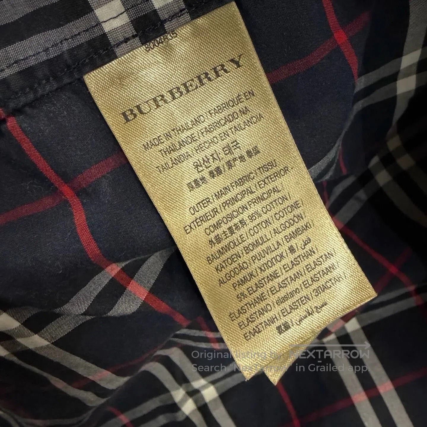 Burberry Burberry Classic Check Shirt. Size US XXL / EU 58 / 5 - 3 Thumbnail