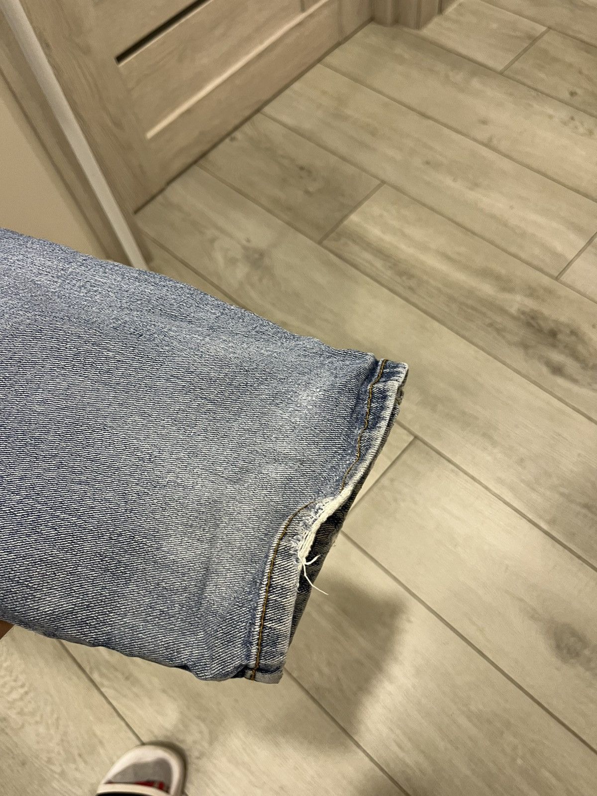 Wrangler Vintage 90s Washed Wrangler Texas Jeans Y2K Streetwear Size US 34 / EU 50 - 5 Thumbnail