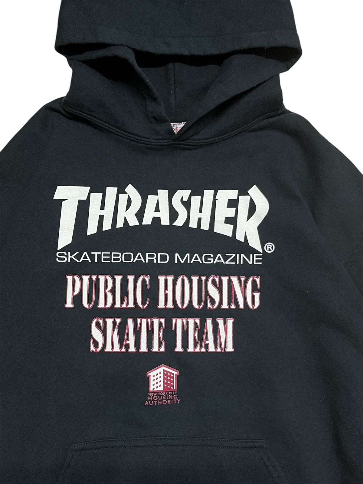Public Housing Skate Team Vintage RARE 2000 Thrasher Public Housing Skate Team Hoodie Size US L / EU 52-54 / 3 - 2 Thumbnail