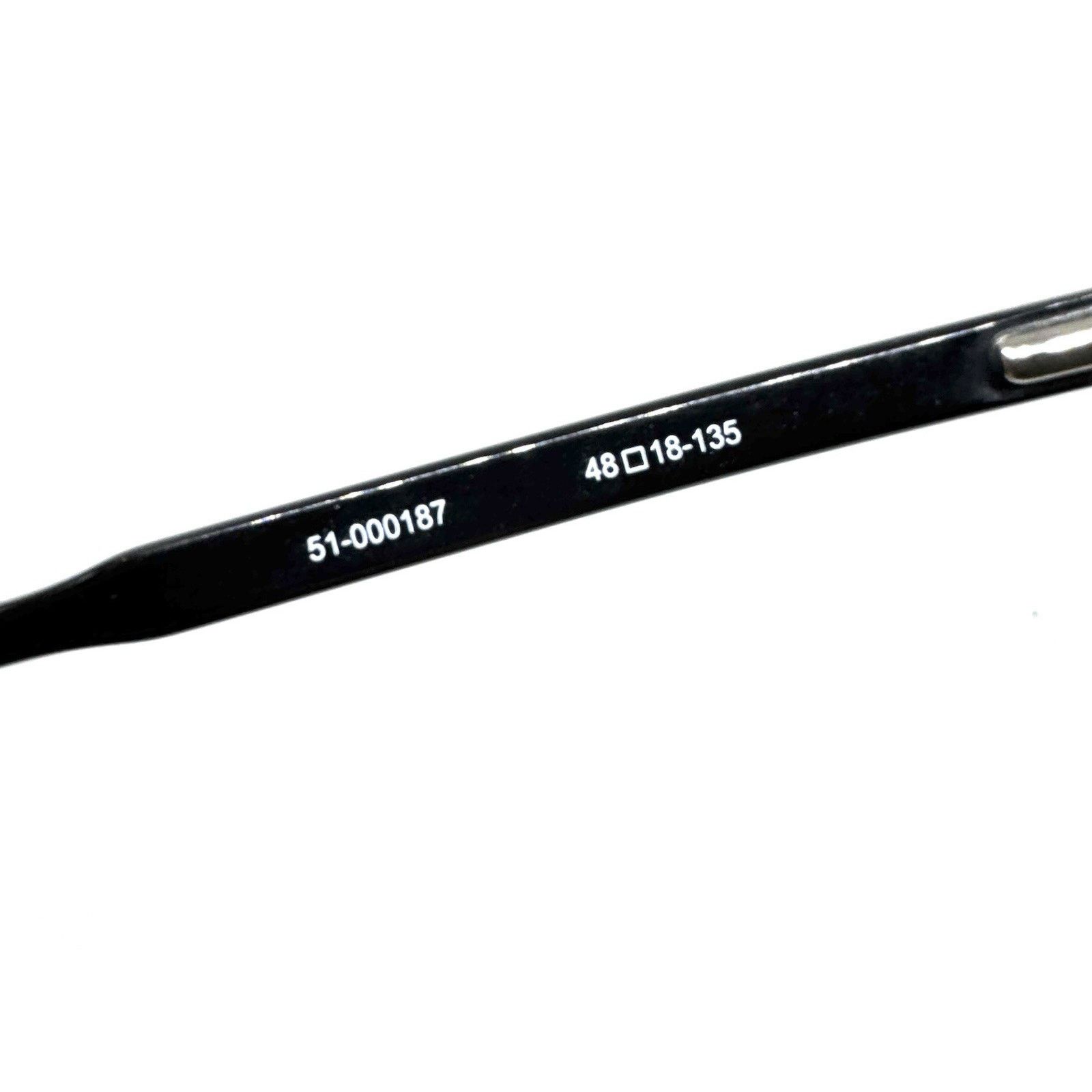 & Other Stories OLOS 51-000187 BLACK HANDMADE FRAME EYEGLASSES 48-18-135 Size ONE SIZE - 5 Thumbnail