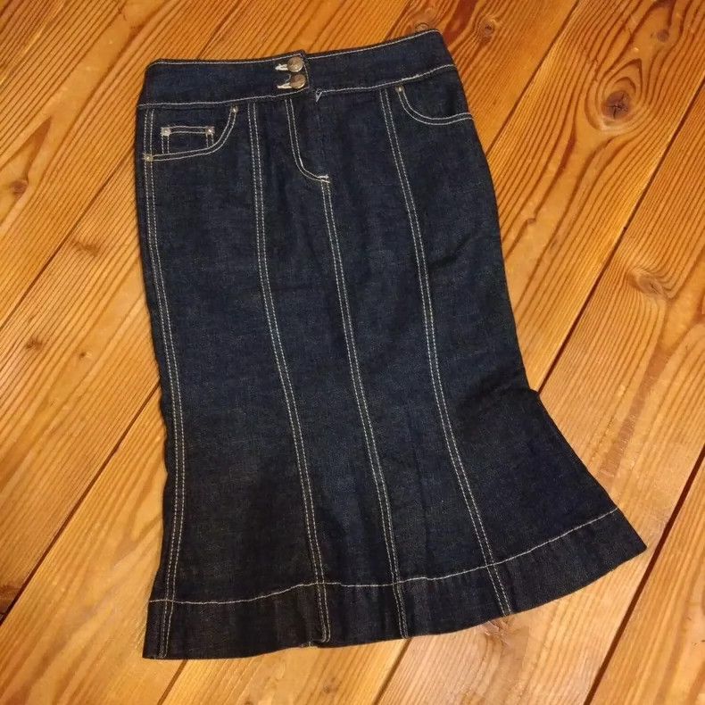 Vivienne Westwood Vivienne Westwood size1 Cowboy fish tail cowboy half skirt Size 26" / US 2 / IT 38 - 1 Thumbnail