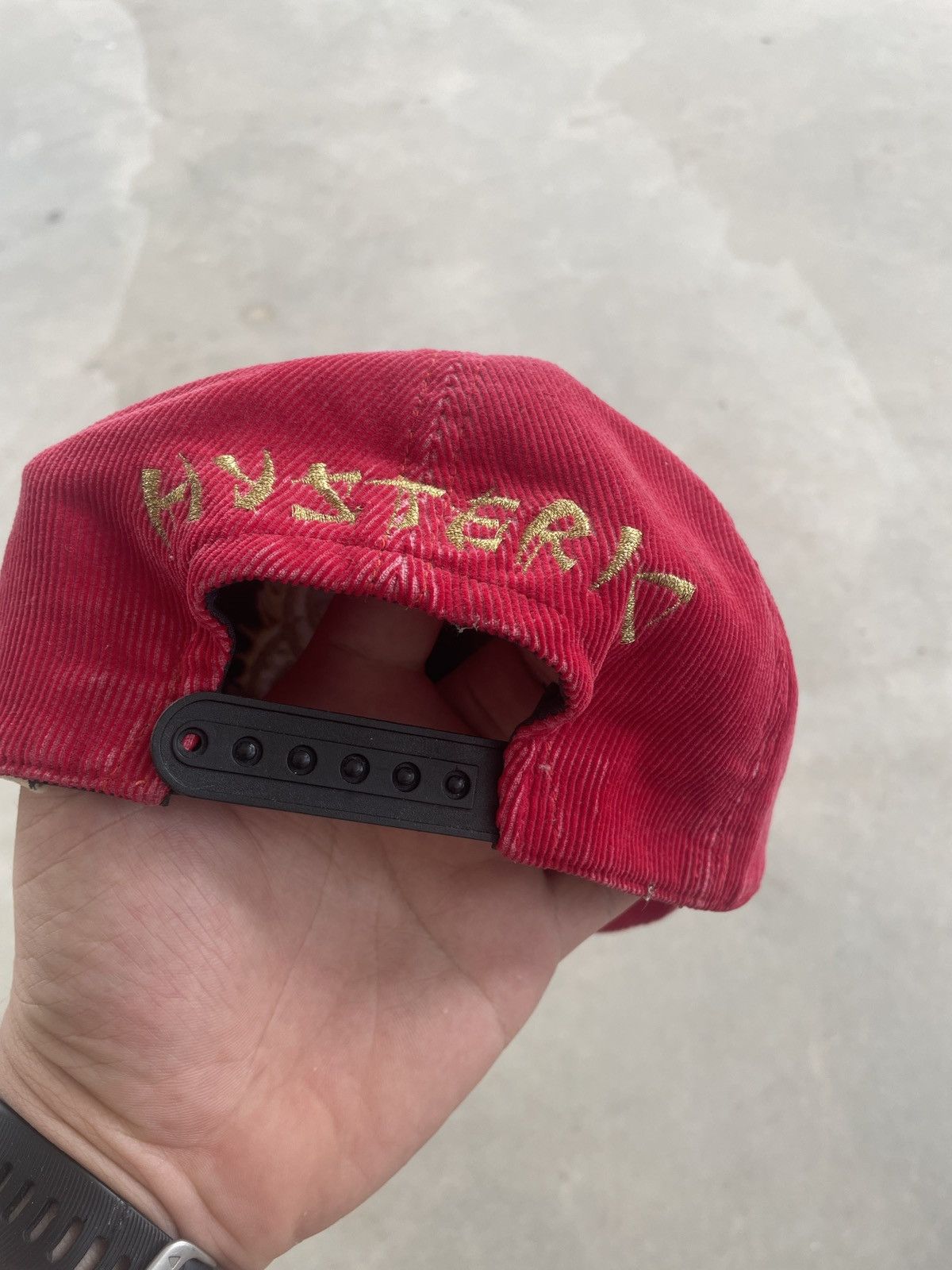 Hysteric Glamour × Vintage VINTAGE HYSTERIC GLAMOUR KINKY SLICK DRAGON EMBROIDERY CAP Size ONE SIZE - 7 Thumbnail