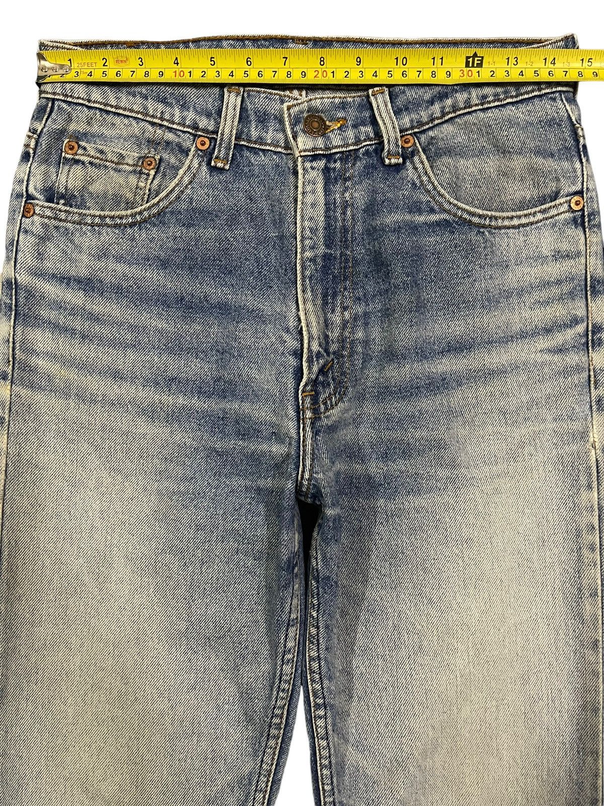 Levi's Vintage 90s Levis 501 Classic Blue Washed Style Jeans Size US 29 - 9 Thumbnail