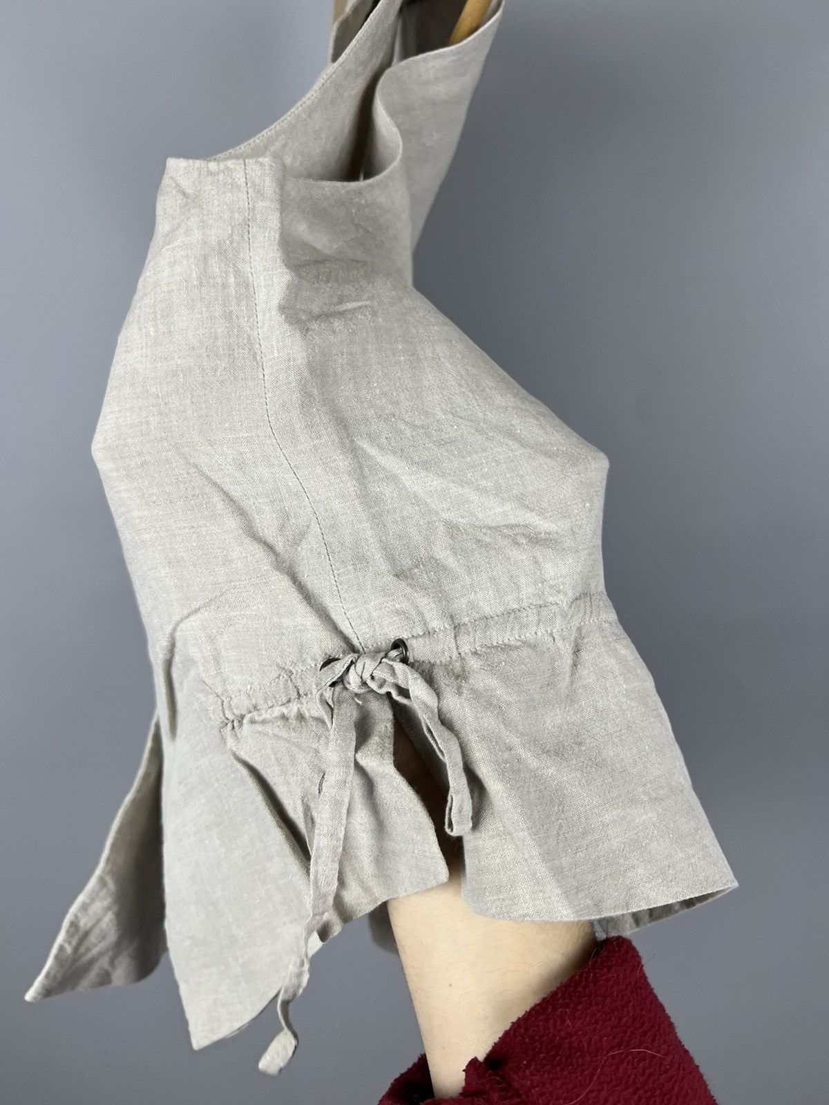 Jil Sander Jil Sander+ Linen Vest Rare vintage Size S / US 4 / IT 40 - 4 Thumbnail