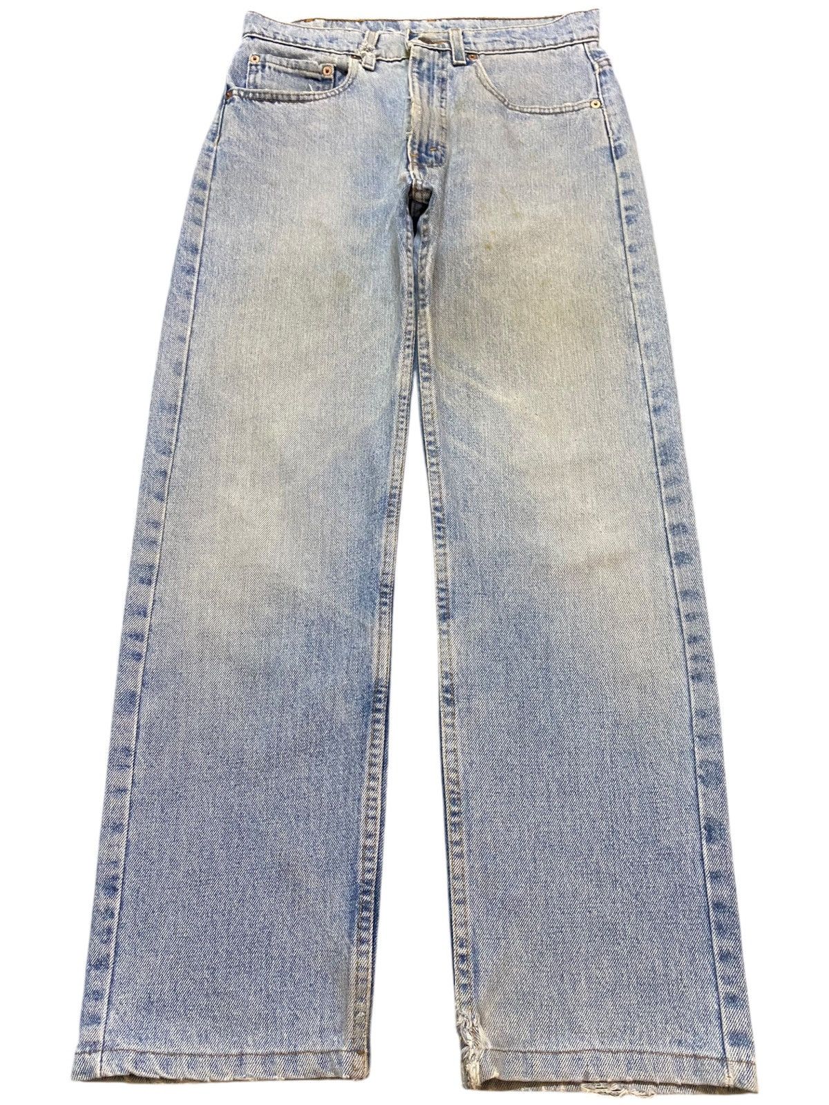 Levi's Vintage Clothing Levis 505 90s Faded Wash Grunge Distressed Loose Jeans Size US 30 / EU 46 - 1 Thumbnail